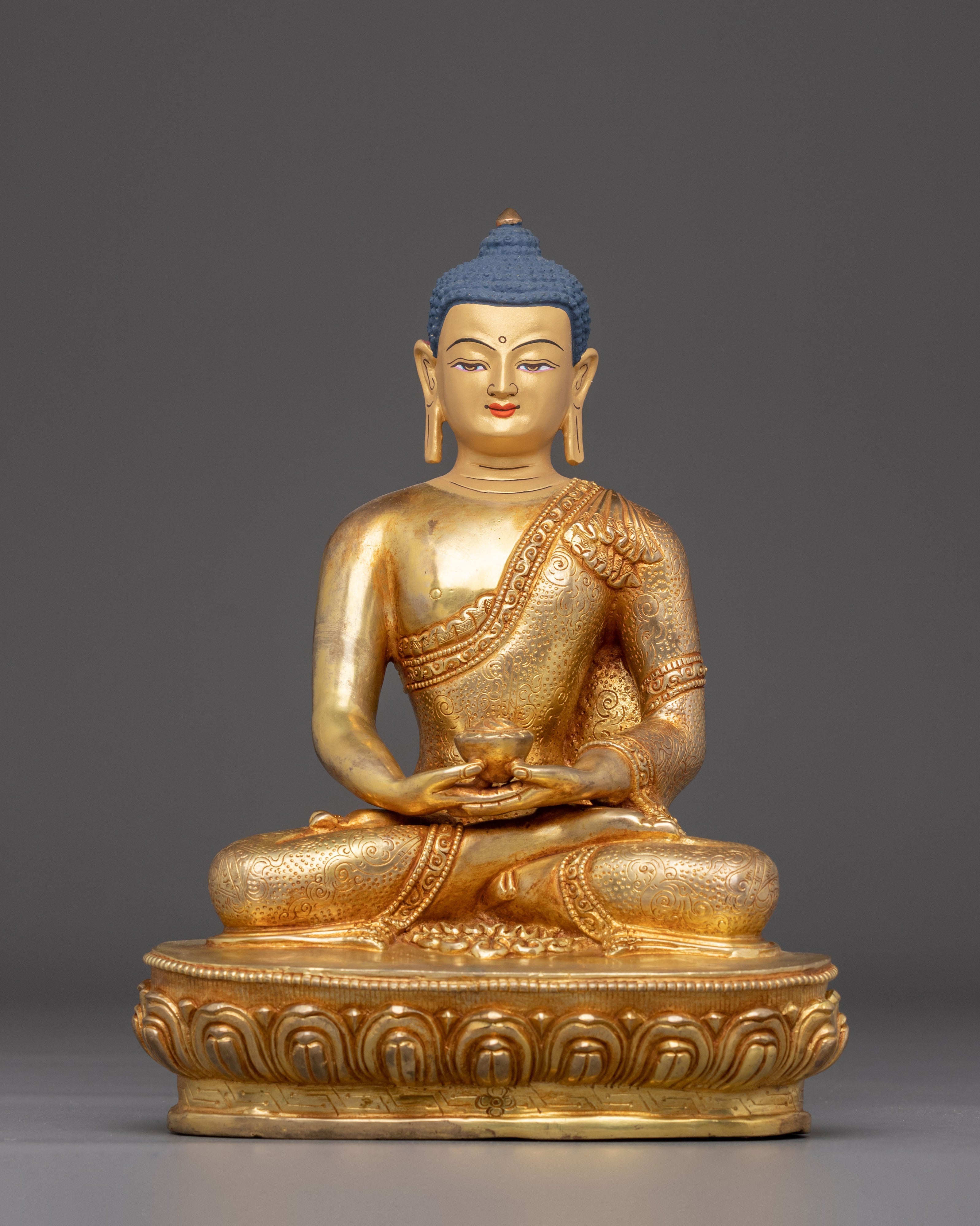 Serene Amitabha Buddha Sculpture | Emblem of Infinite Light