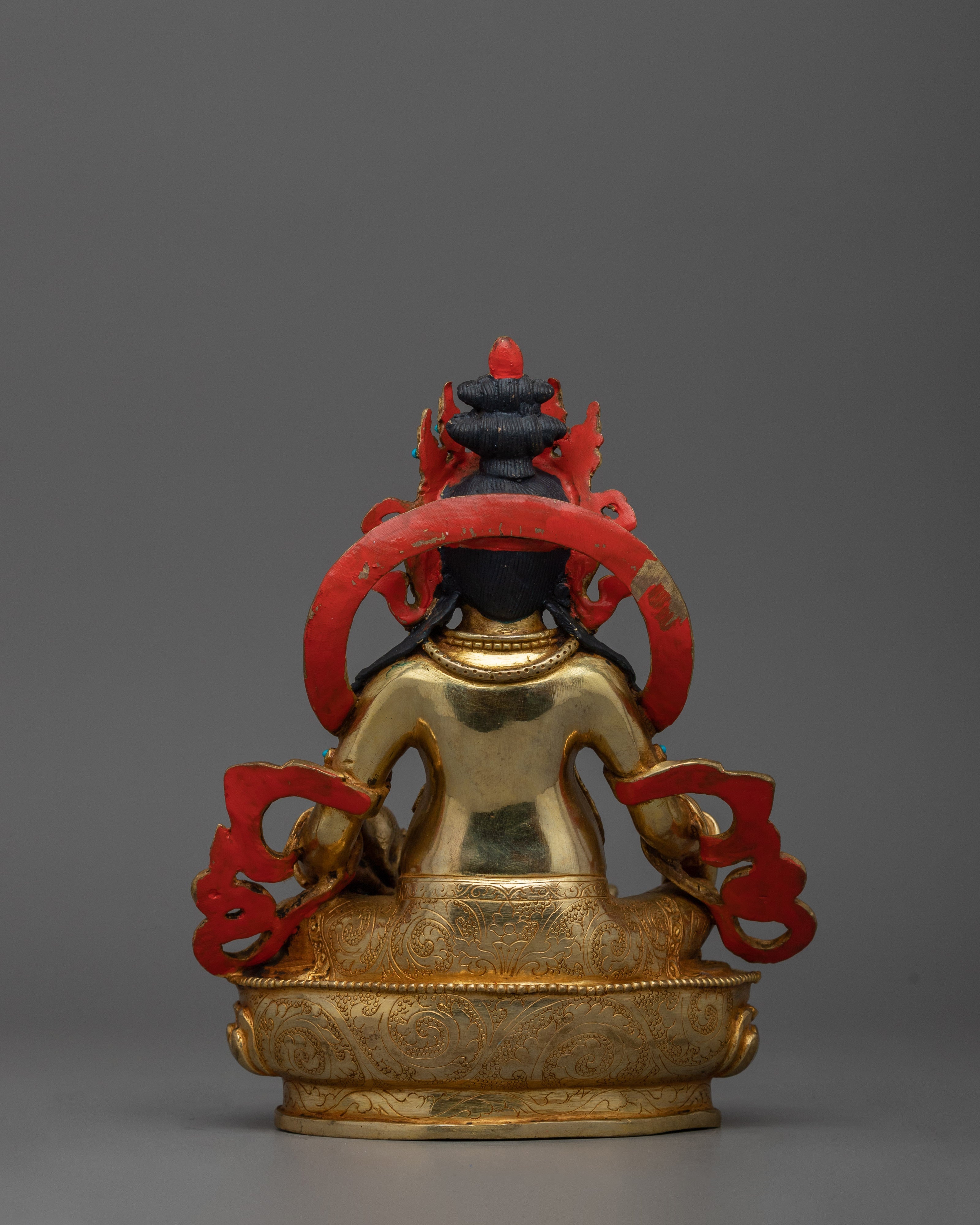Himalayan Statue of Dzambhala | Wealth Deity Sculpture
