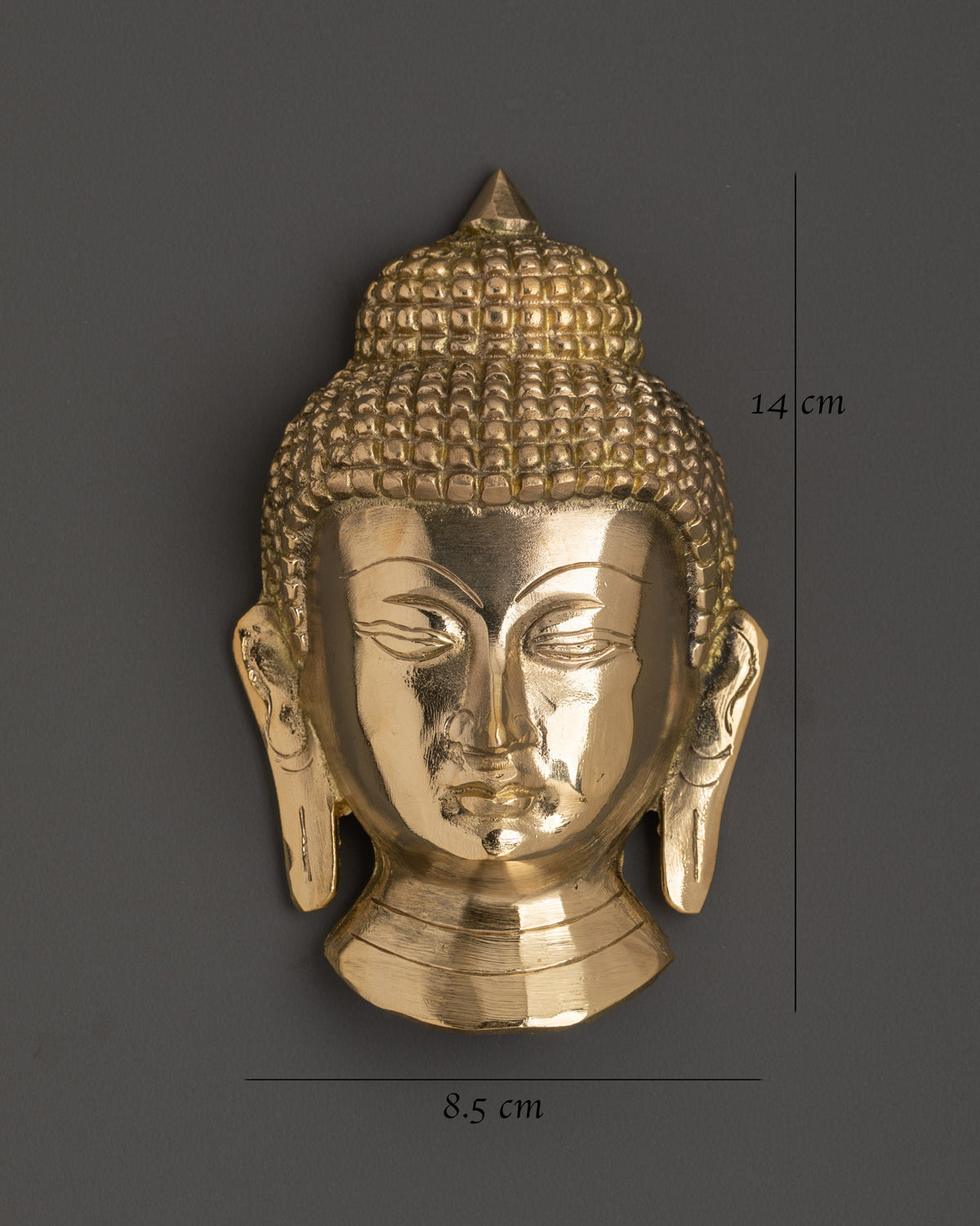 Golden Handmade Buddha Wall Hanging |Wall Hanging for Tranquility