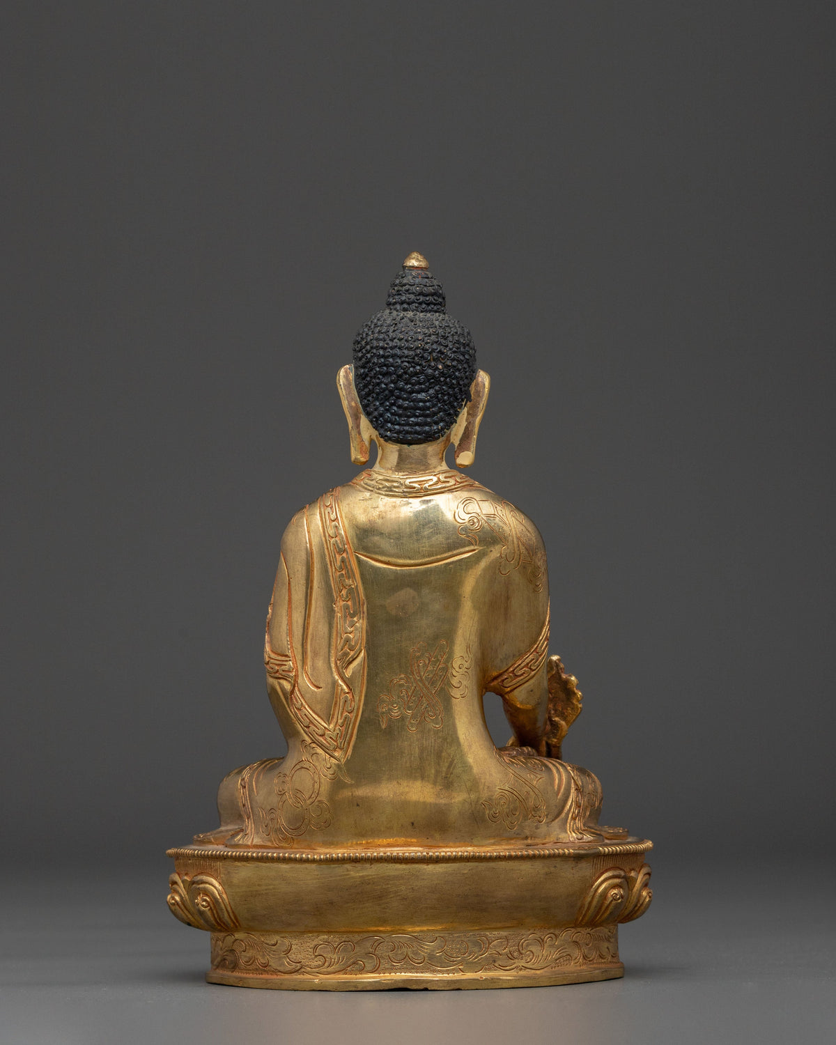Handcrafted Three Buddha Statue Set | Spiritual Altar Decor