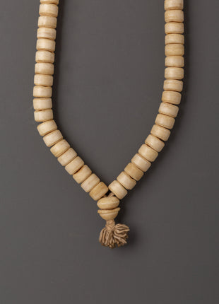 Sacred Japa Mala | Handcrafted Yak Bone Meditation Beads
