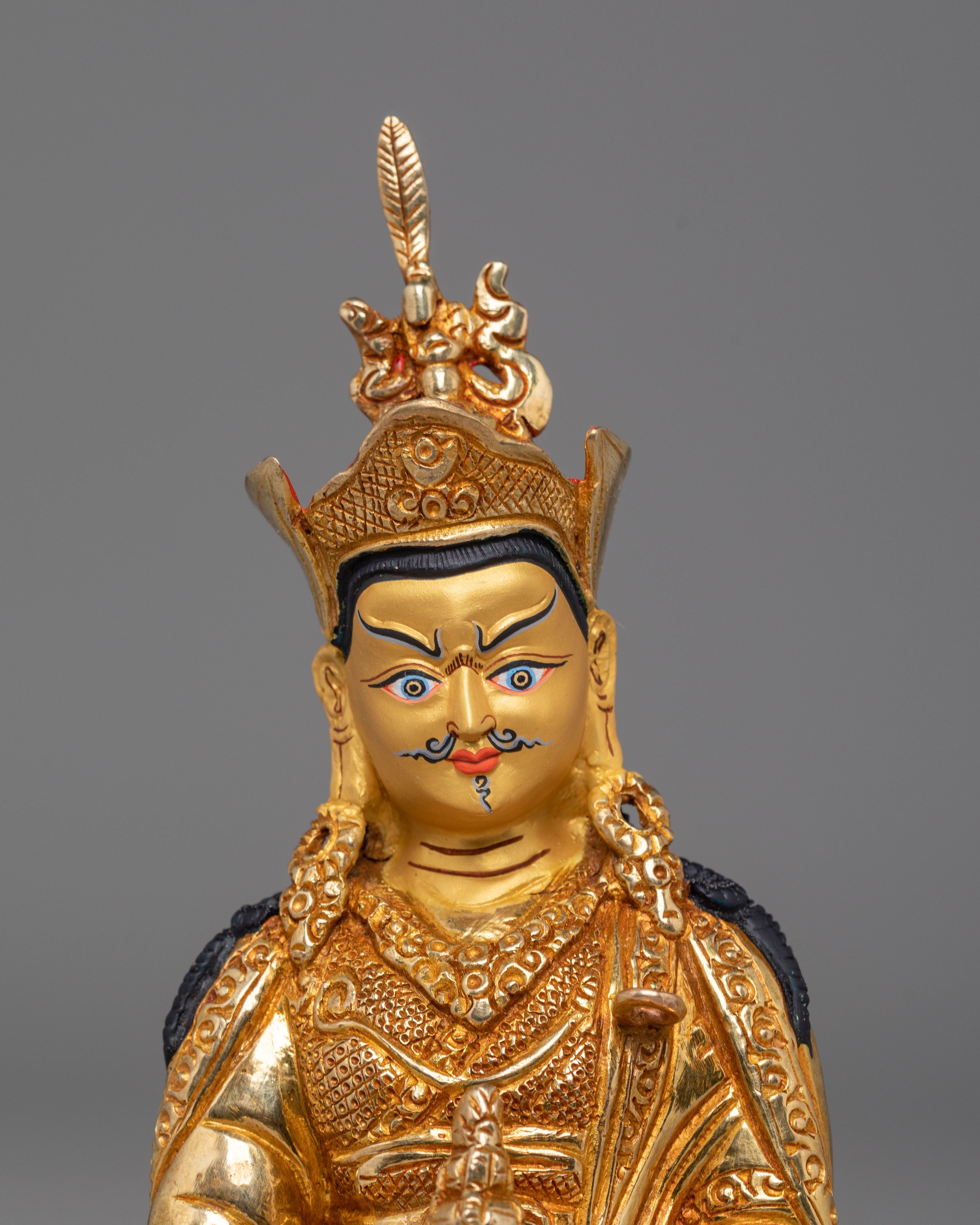 Vajrayana Master Guru Padmasambhava Statue | Sacred Guru Rinpoche Art