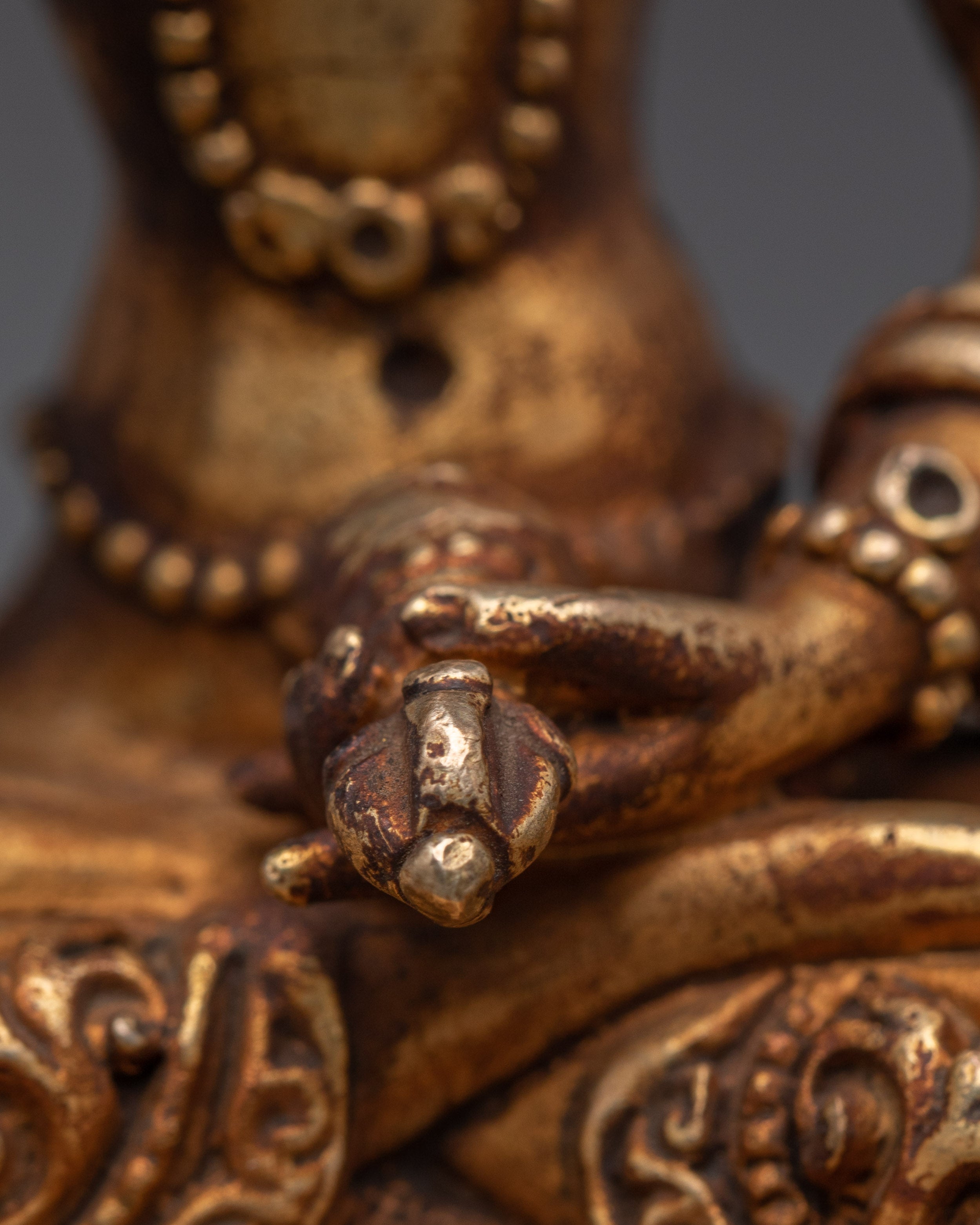 Seated Vajrasattva Statue | Tibetan Buddhist Meditation Sculpture