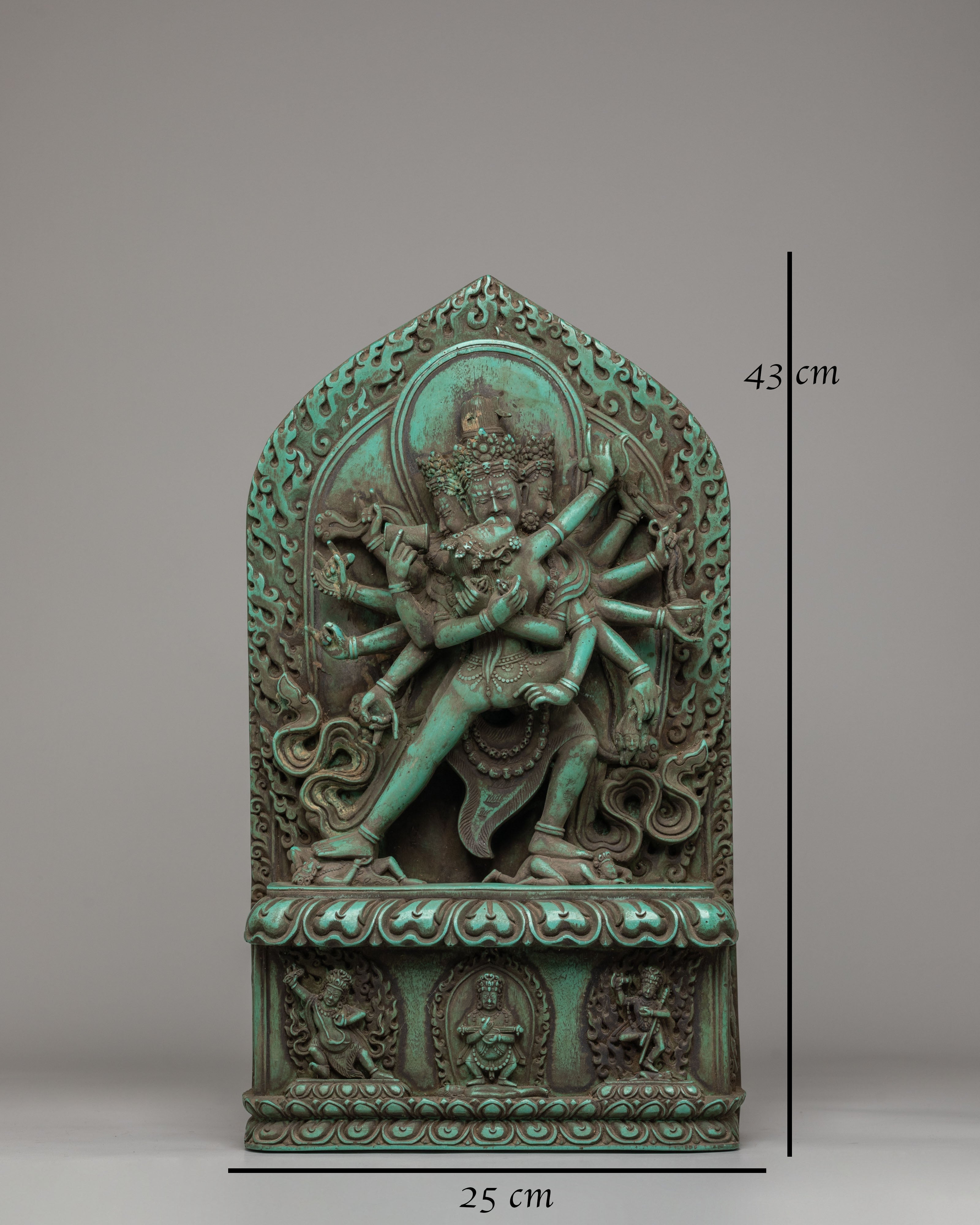Handmade Statue of Tantric Deity Chakrasambhara | Tantric Yidam