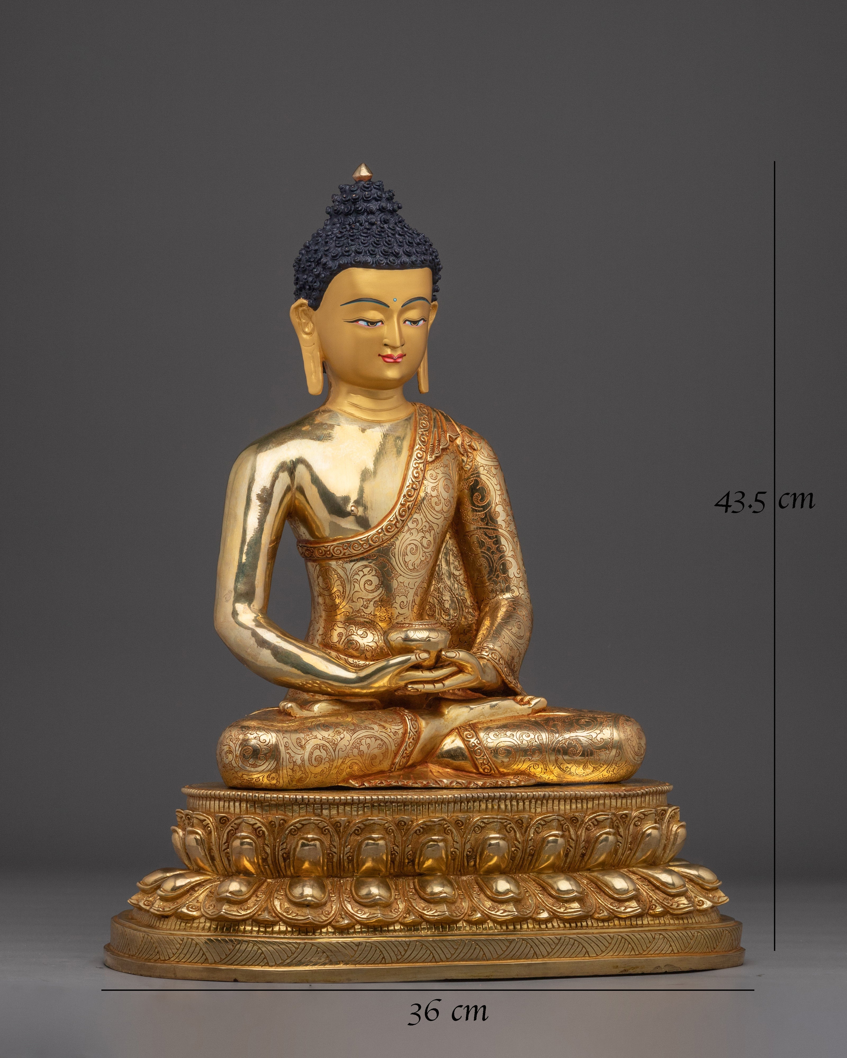 Handcrafted Sculpture Amitabha Buddha