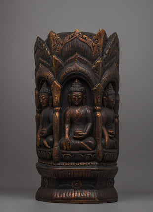 Handcrafted Shakyamuni Buddha Brass Statue