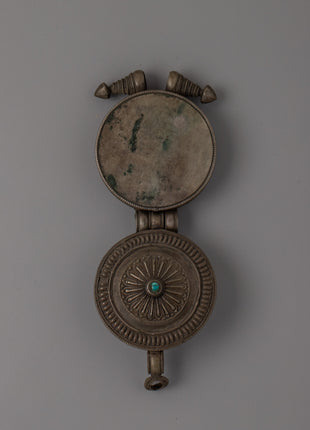 Exquisite Tibetan Ghau Prayer Box  | Traditional Buddhist Amulet for Prayers and Blessings