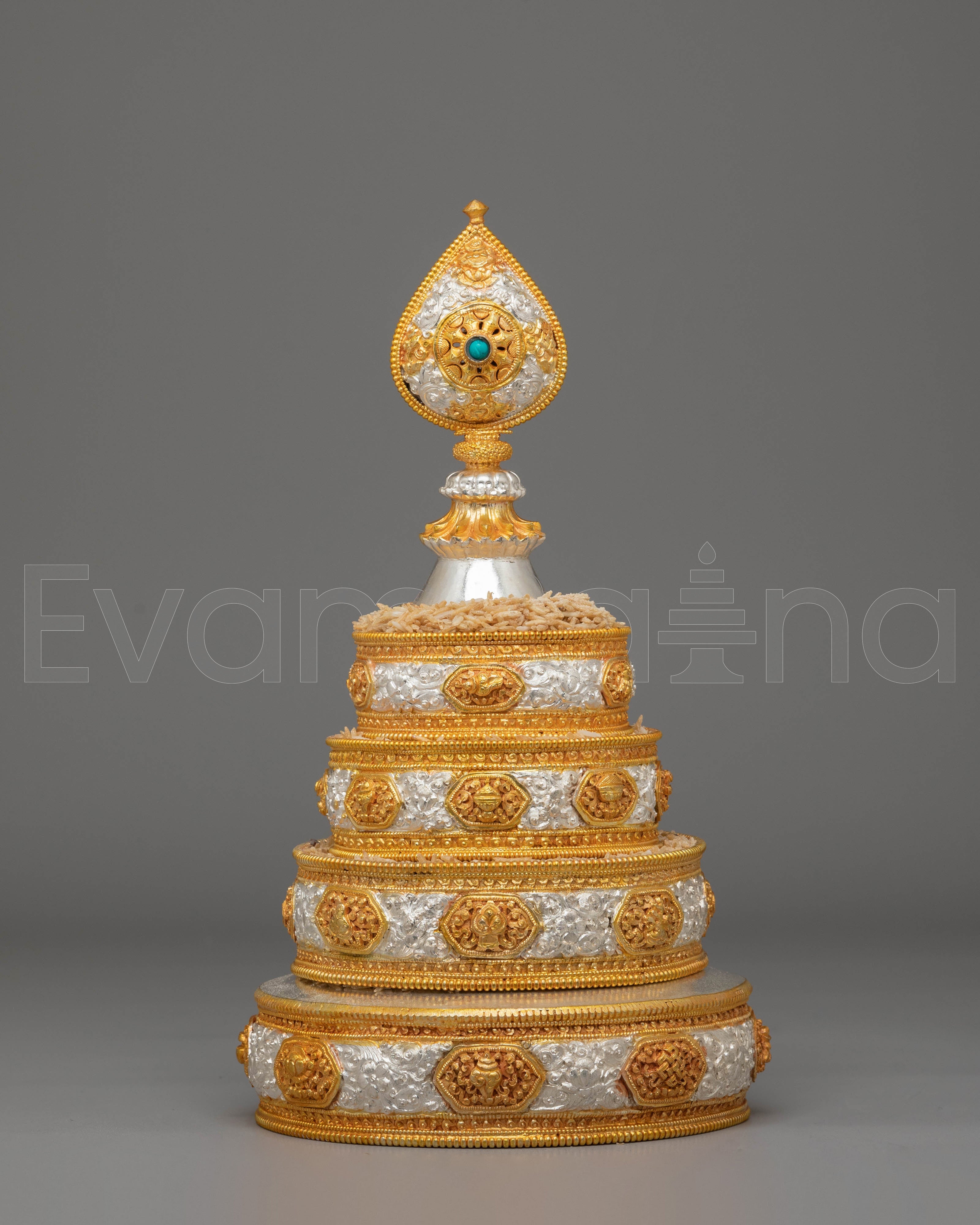 Tibetan Mandala For Meditation | Handcrafted Copper Mandala for Spiritual Practices