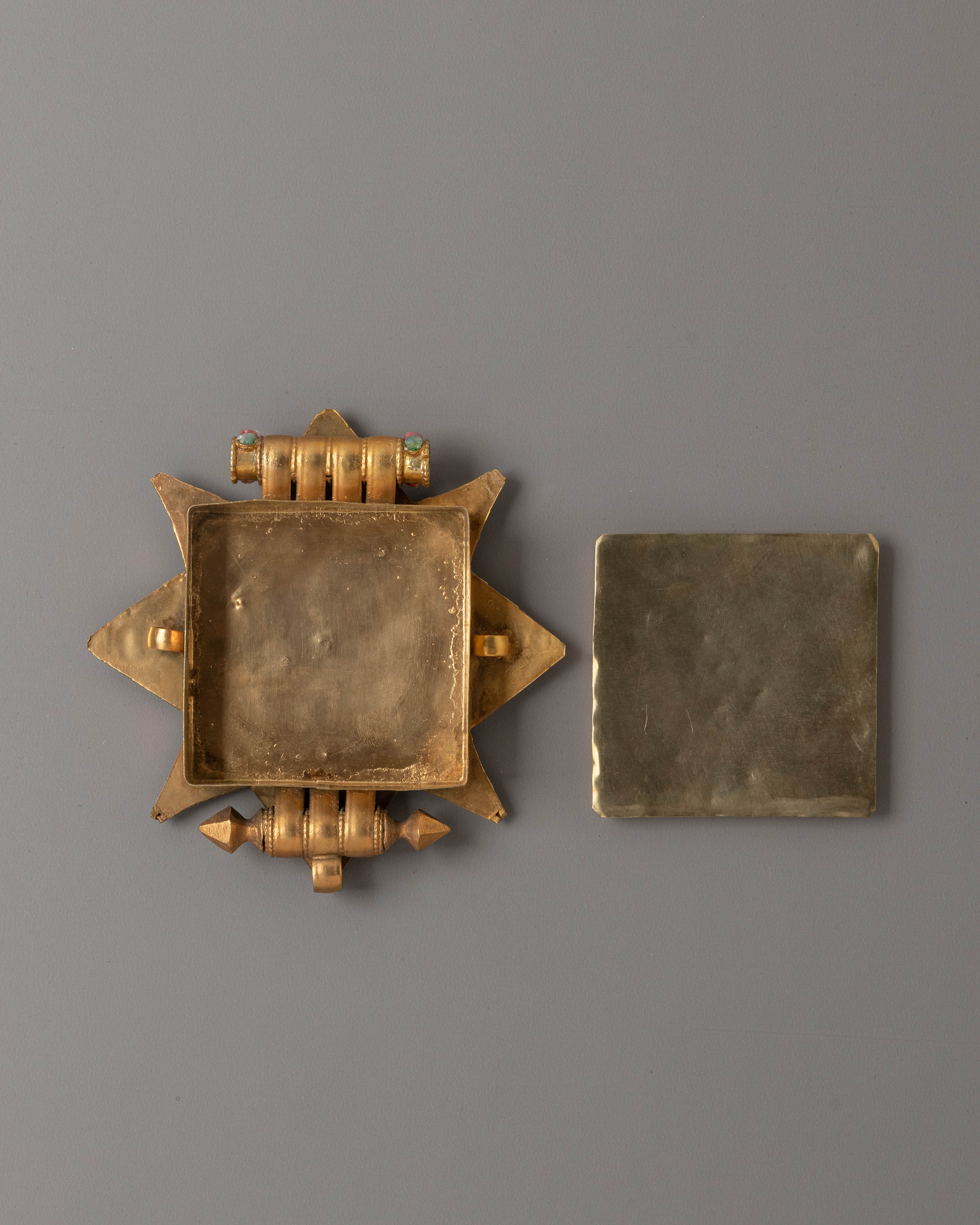 Tibetan Ghau Box Locket for Accessories | Symbol of Protection