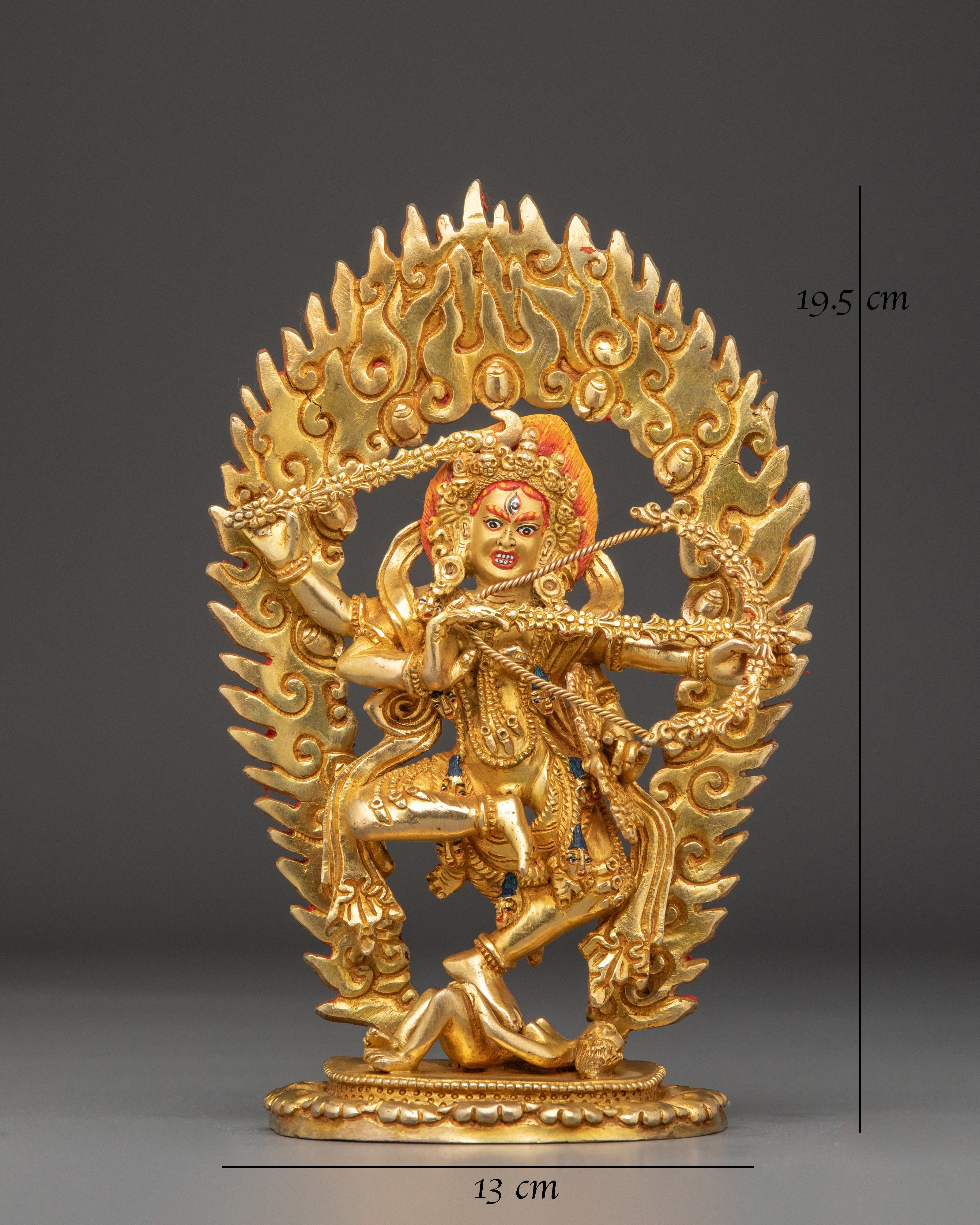 Tibetan Kurukulla Protection Statue | Handcrafted Tibetan Deity