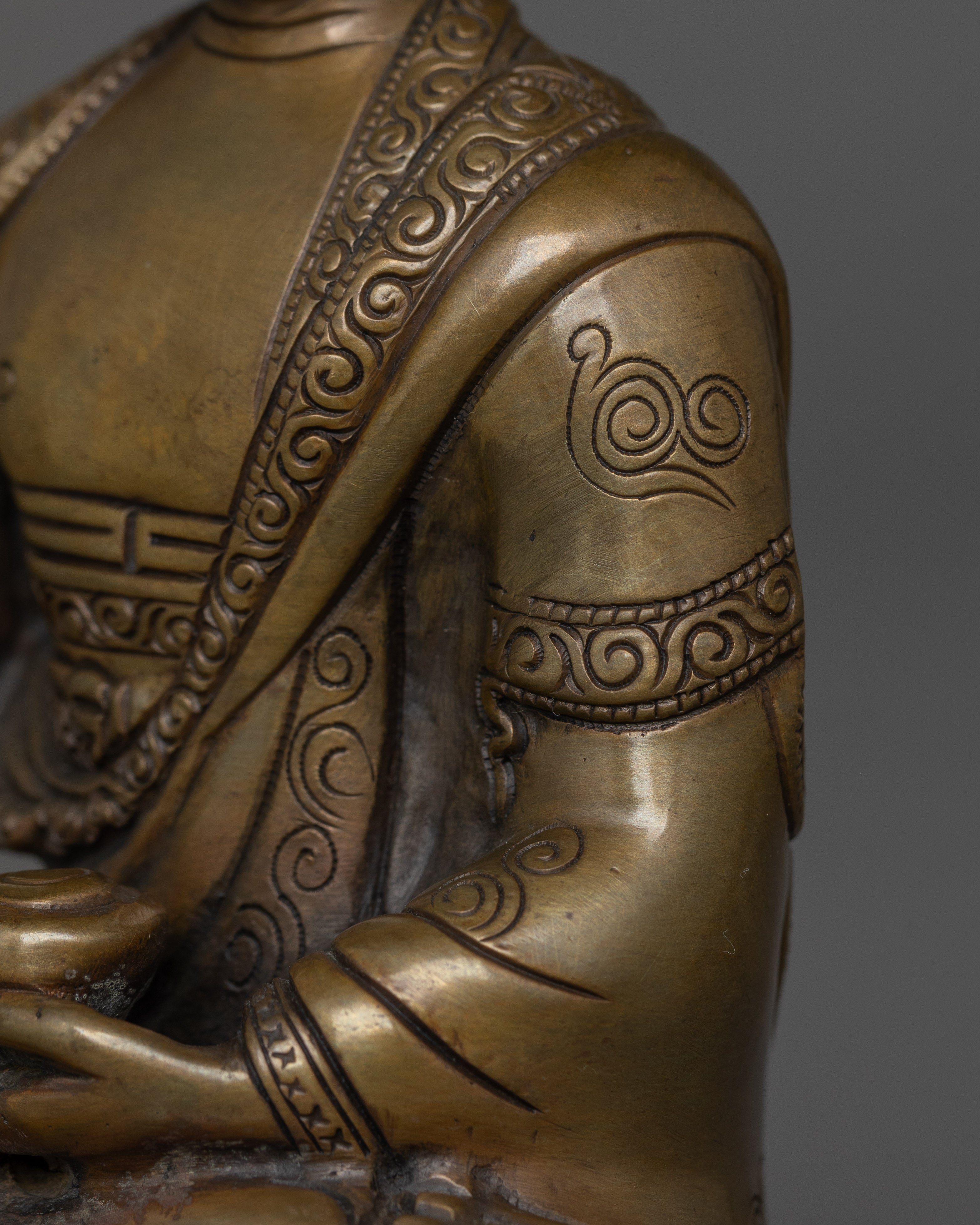 Handcrafted Buddhist Statue of Ratnasambhava | Jewel-Born