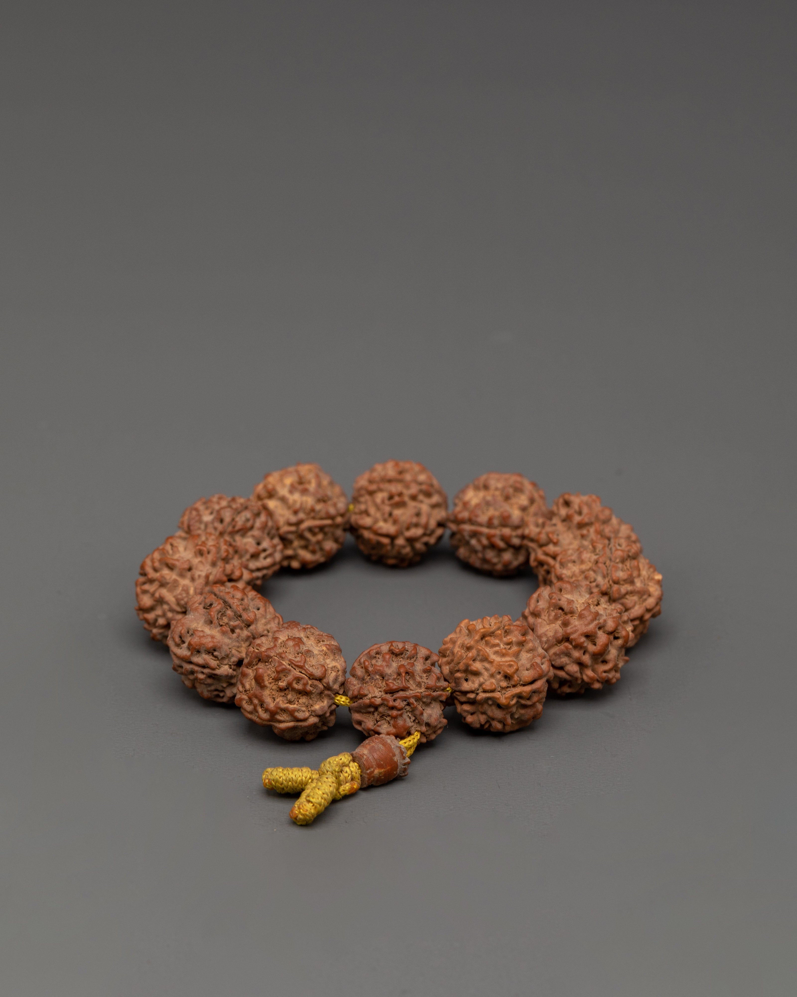 Rudraksha Wrist Mala Bracelet | Buddhist Prayer Beads