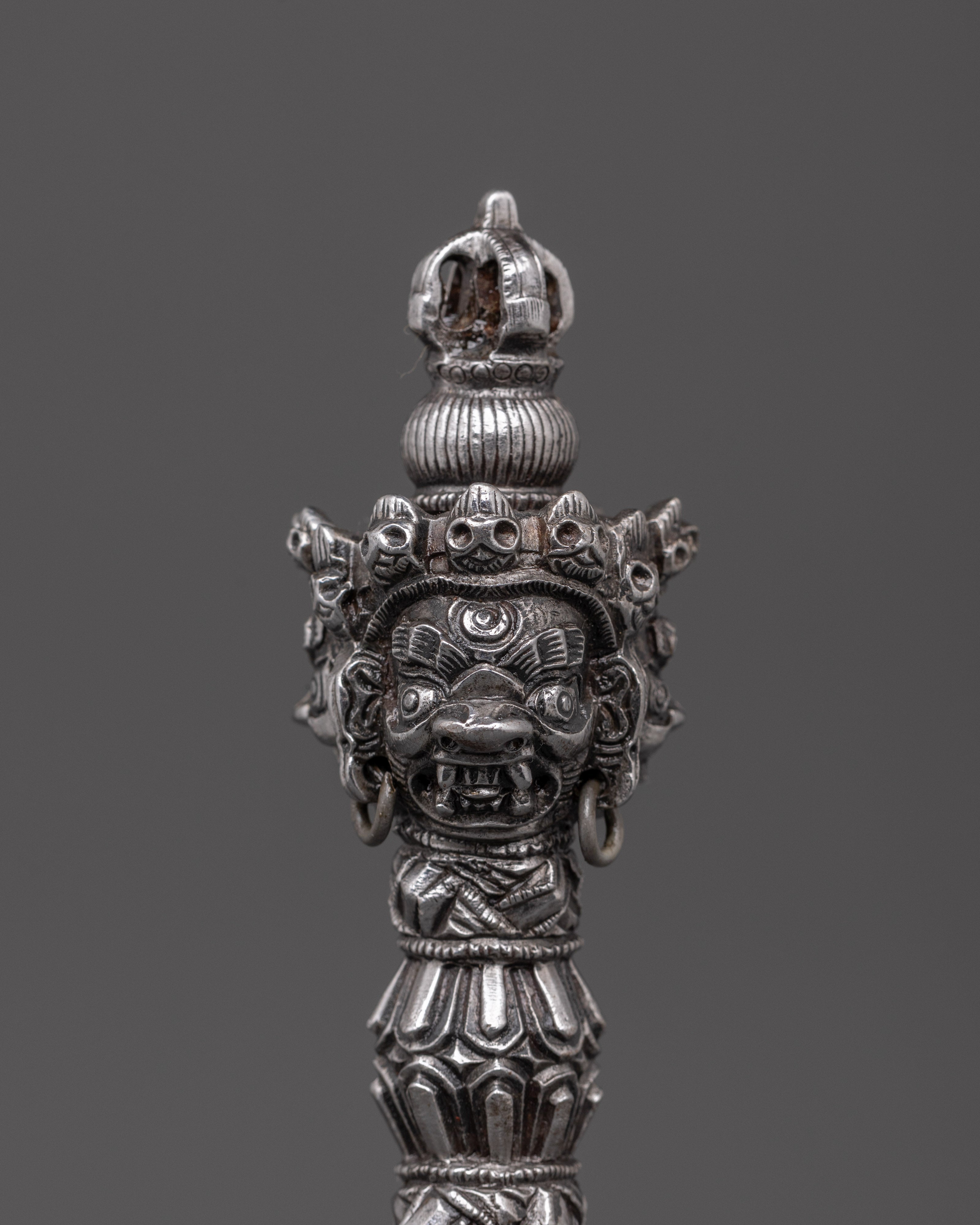 Tibetan Ritual Dagger Phurba | Spiritual Protection Tool