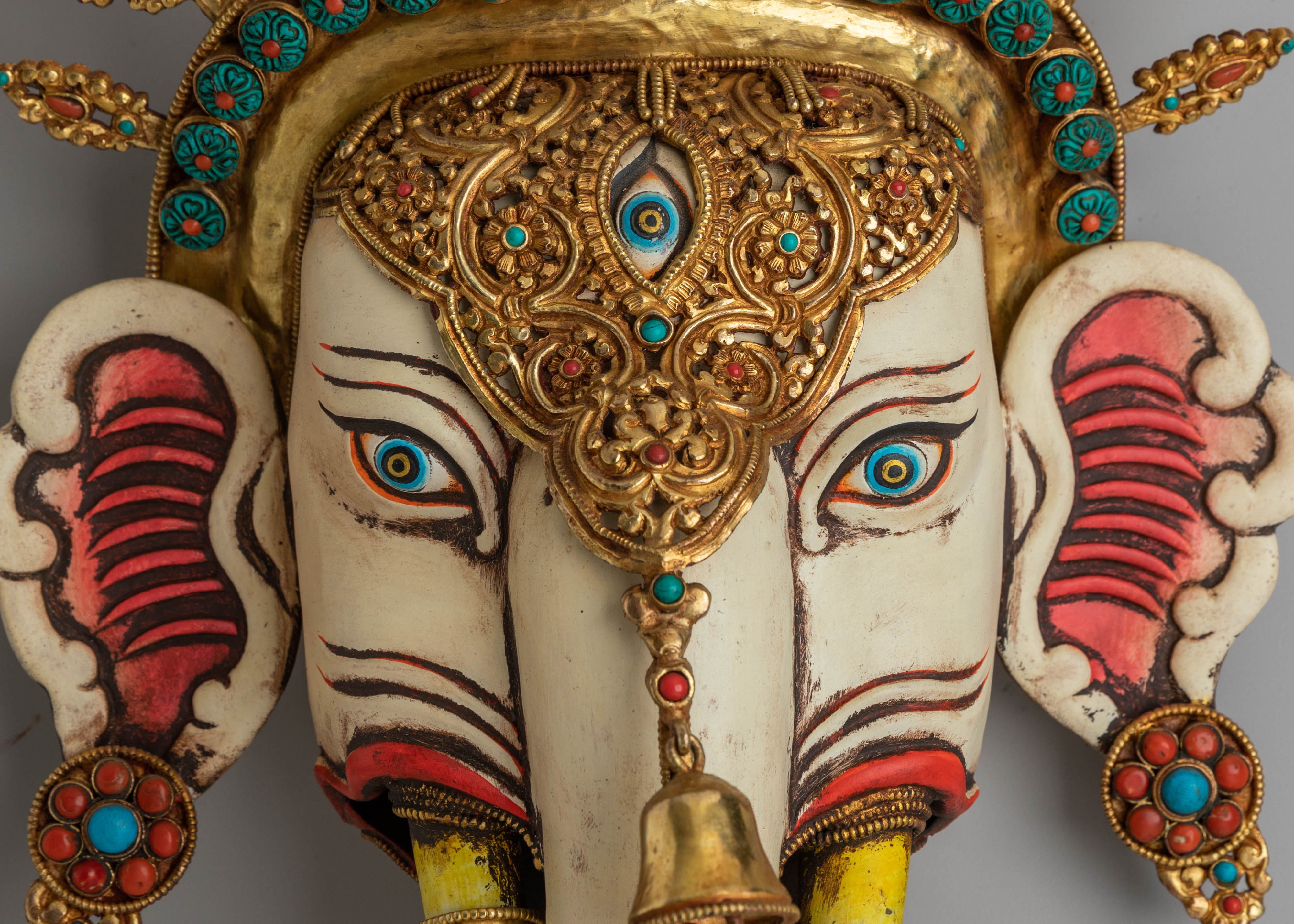 Buddhist Handcrafted Wall Hanging | Tibetan Decor Art