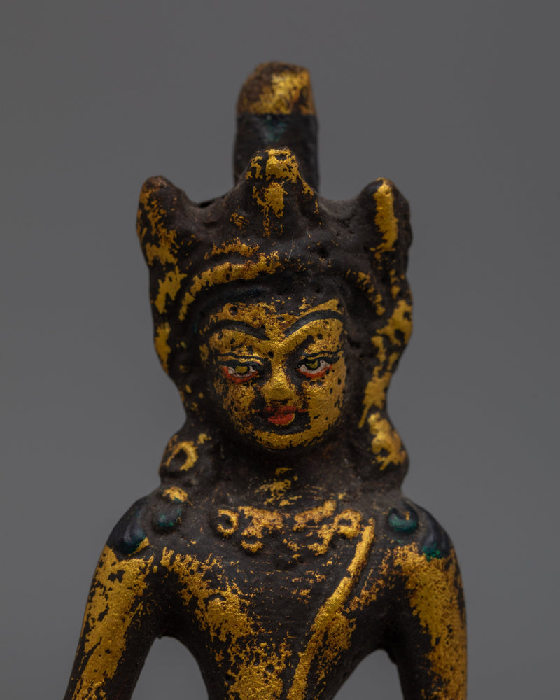 Brass Padmapani Lokeswara Statue | Handcrafted Buddhist Deity of Compassion