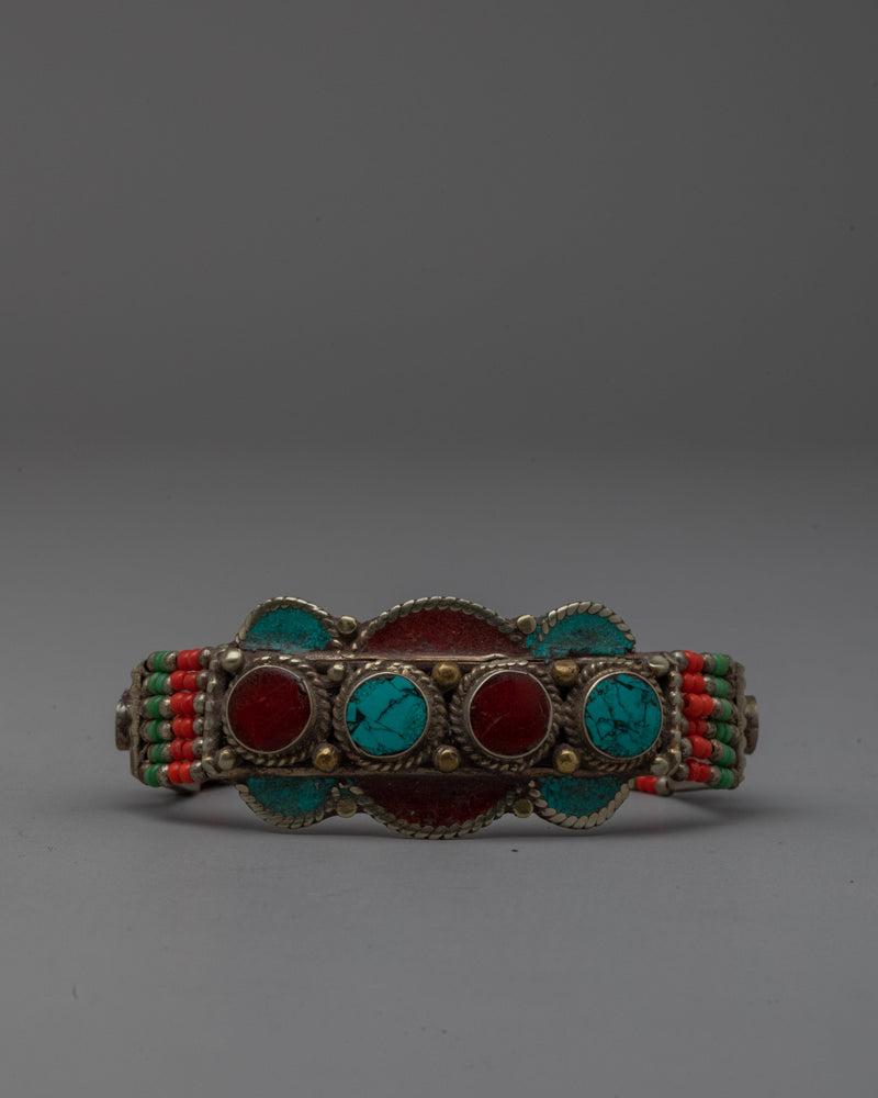 Exquisite Tibetan Bracelet |  Authentic Tibetan Artisan Jewelry