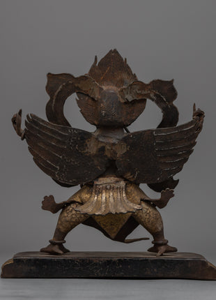 Elegant Garuda Statue  | Symbol of Divine Power and Protection in Buddhist Art
