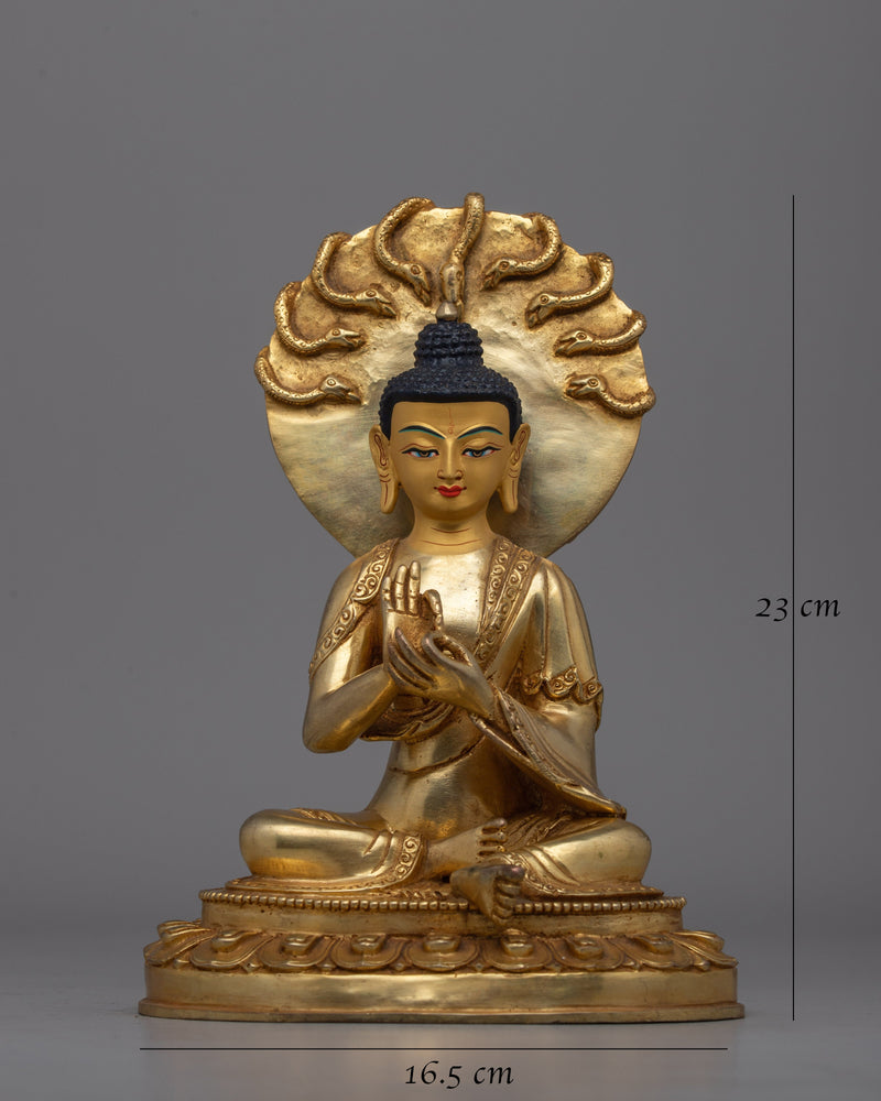 Nagarjuna Buddha Statue |  Elegant Design for Meditation and Reflection