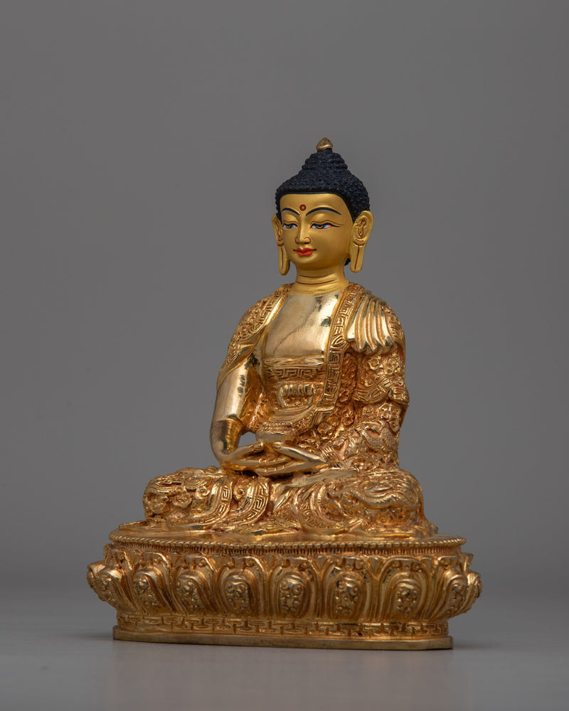 Amitabha Buddha Pure Land Statue | Traditional Design for Deep Meditation and Spiritual Enlightenment