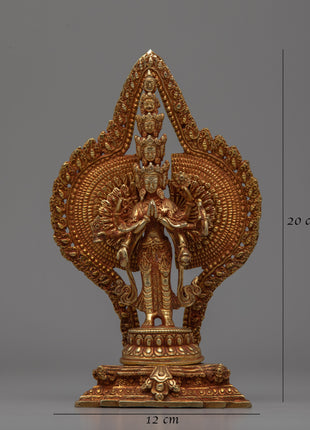1000 arm chenrezig sadhana Statue | Embrace the Peace and Serenity of Pure Land in Your Space
