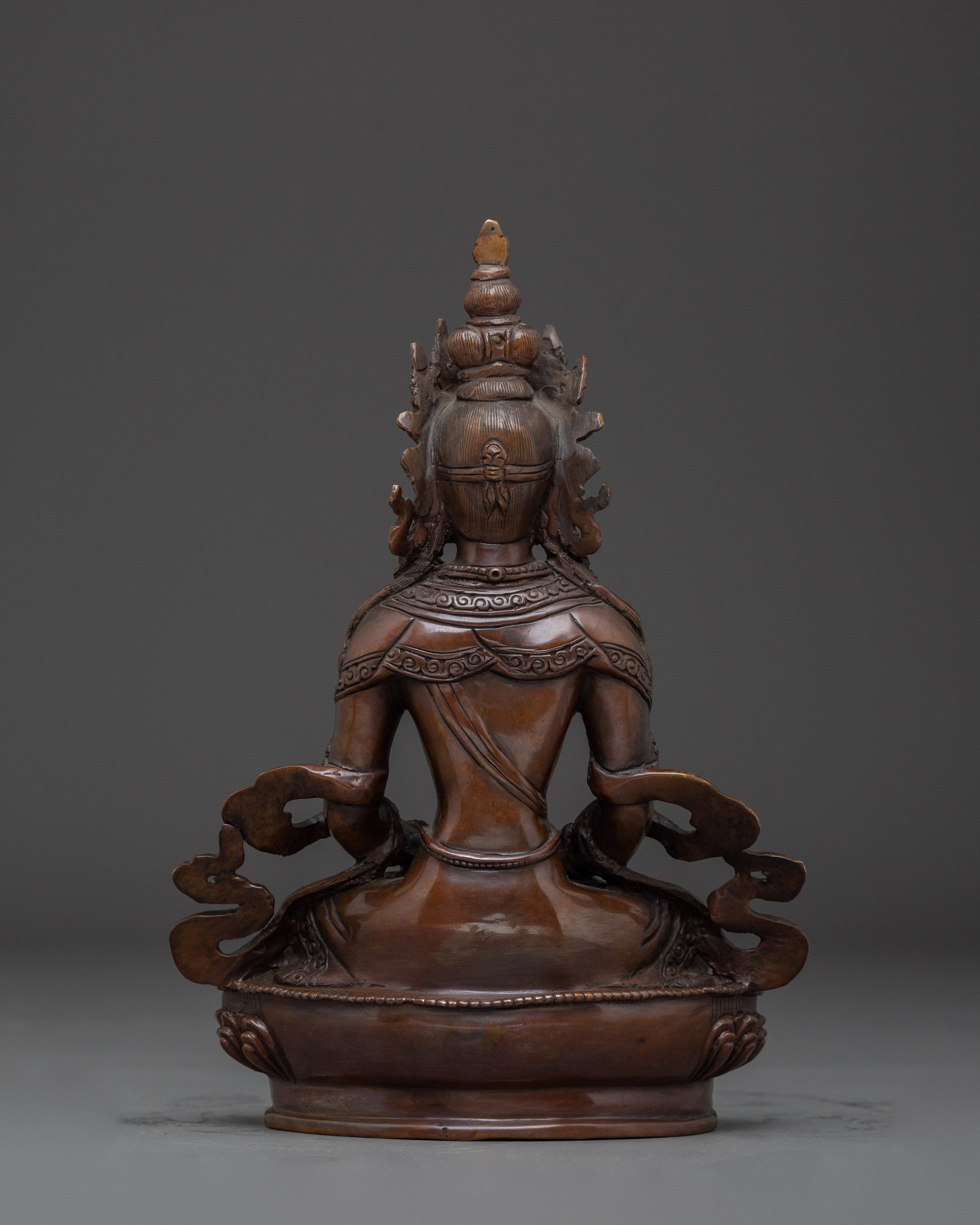 8.7 Inch Amitayus Statue | Buddha of Infinite Life