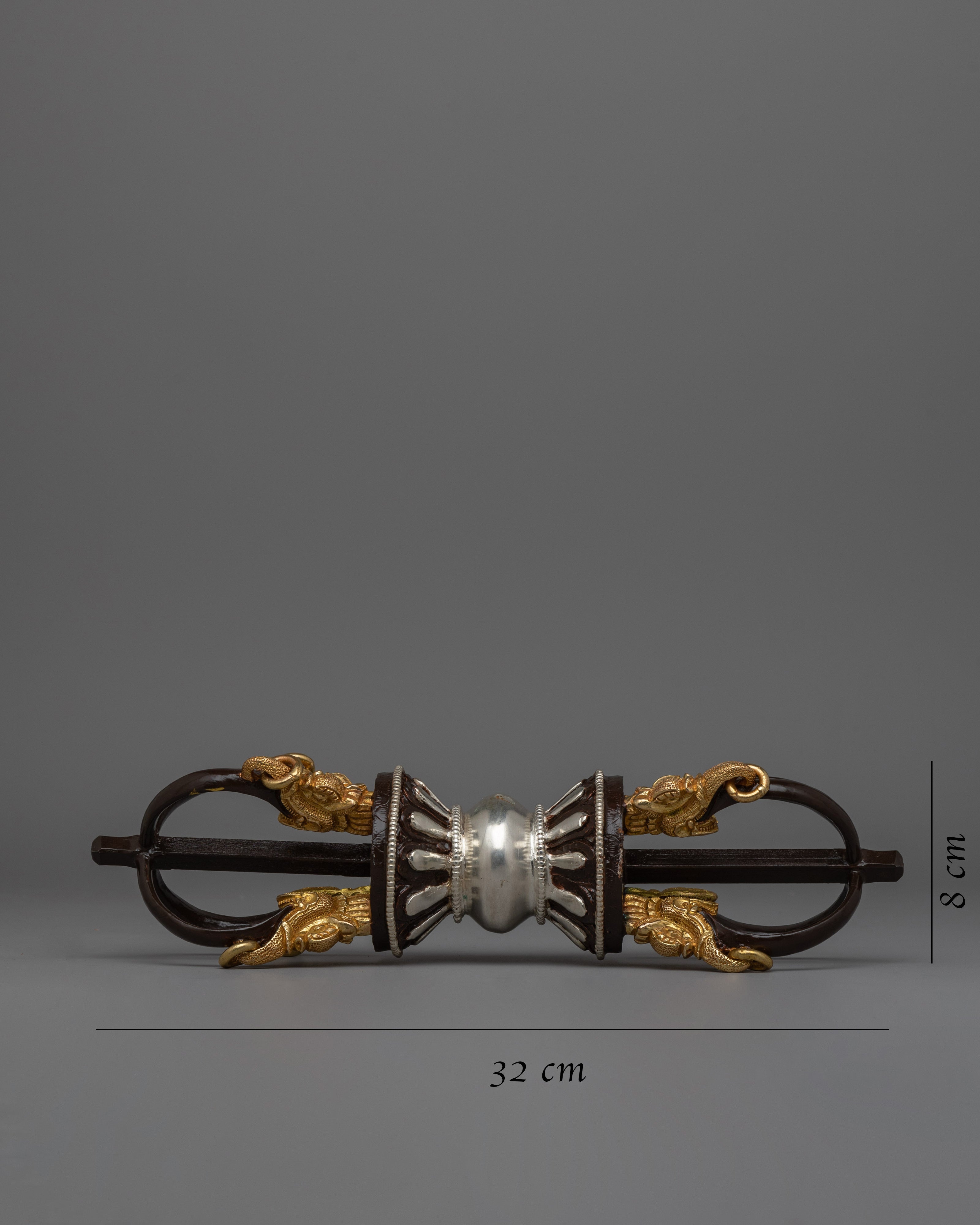 Tibetan Vajra Symbol |  Handcrafted Sacred Symbol of Power and Protection