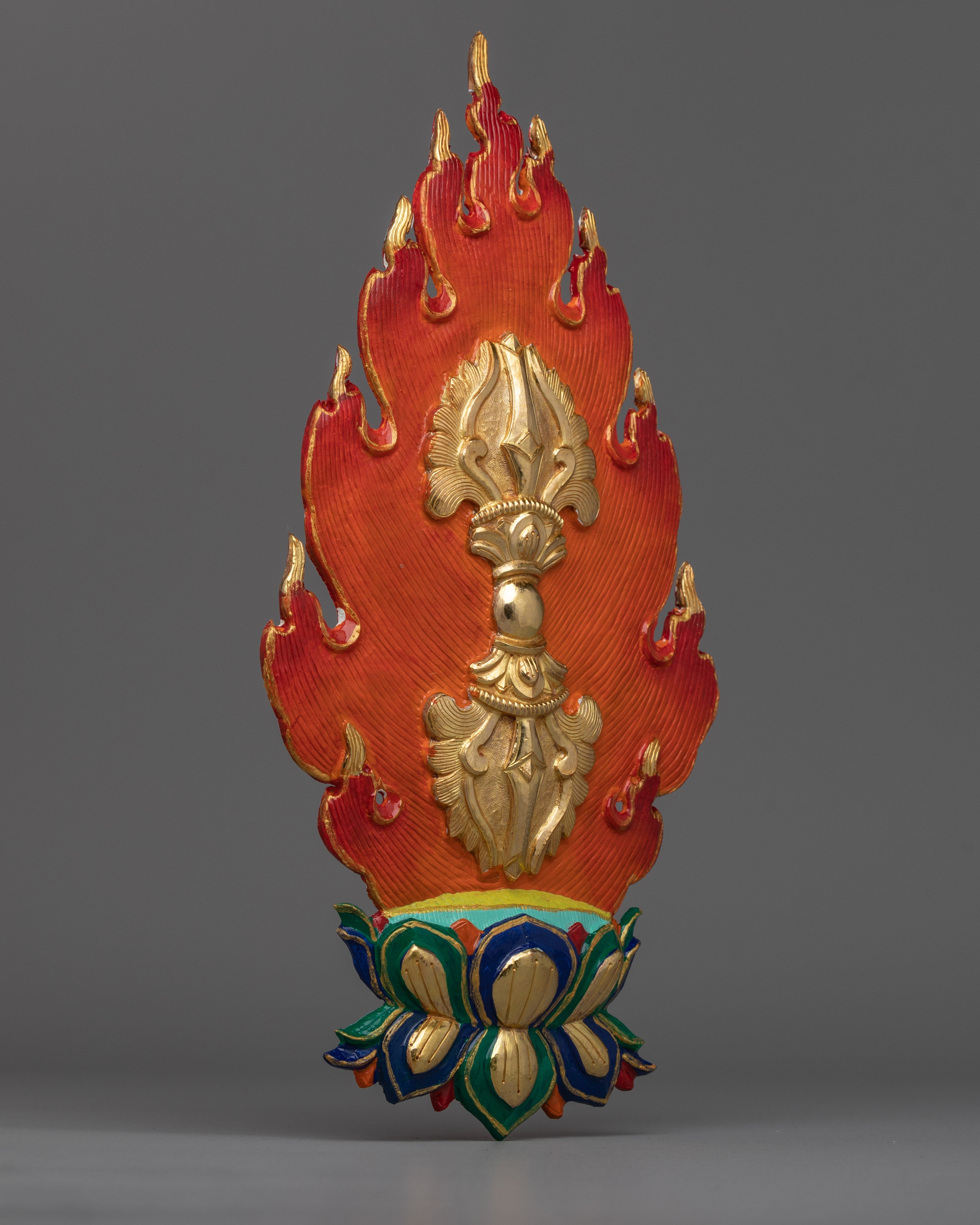 Wall Hanging Vajra Symbol | Perfect for Spiritual Home Decor, Meditation Room, or Altar Space
