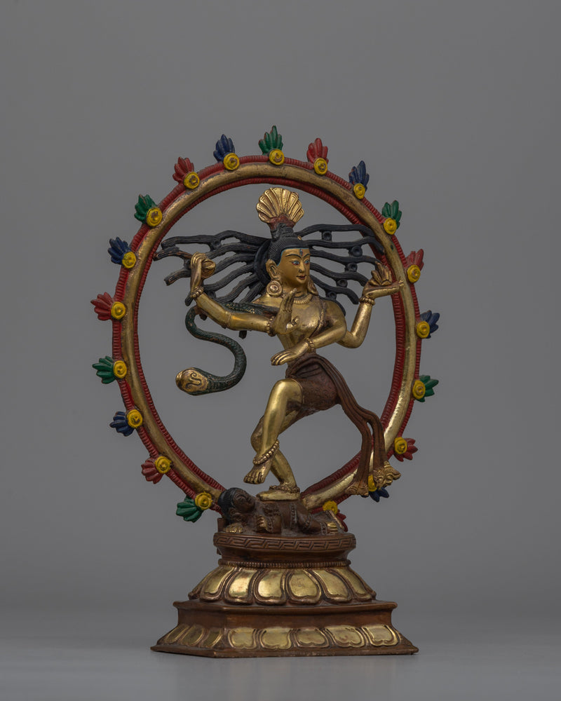 God Nataraj Statue | Lord Shiva’s Dance of Creation in Intricate Detail