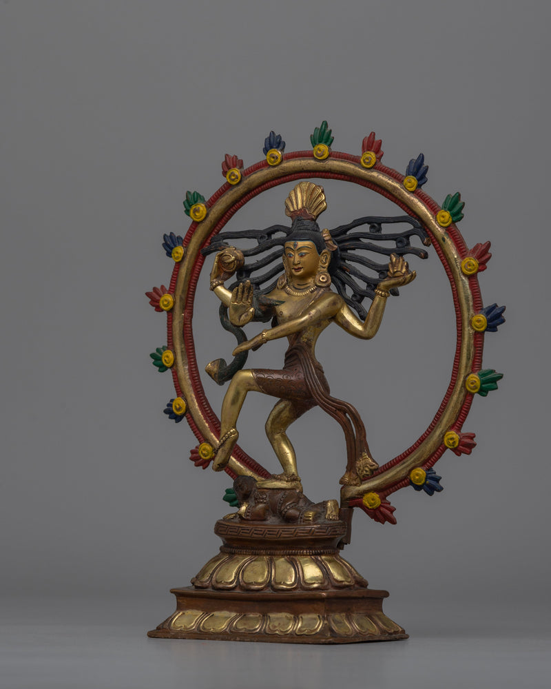 God Nataraj Statue | Lord Shiva’s Dance of Creation in Intricate Detail