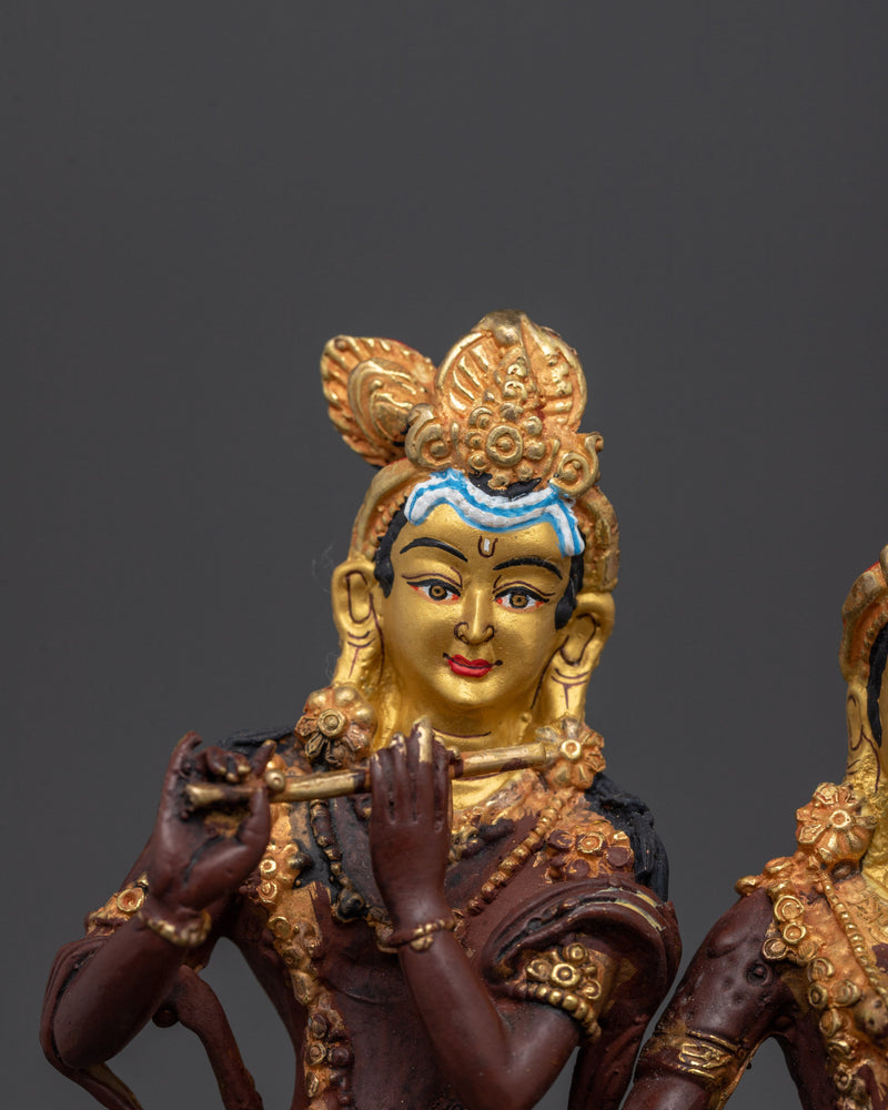 Statue of Lord Krishna and Radha | Divine Representation of Eternal Love and Devotion