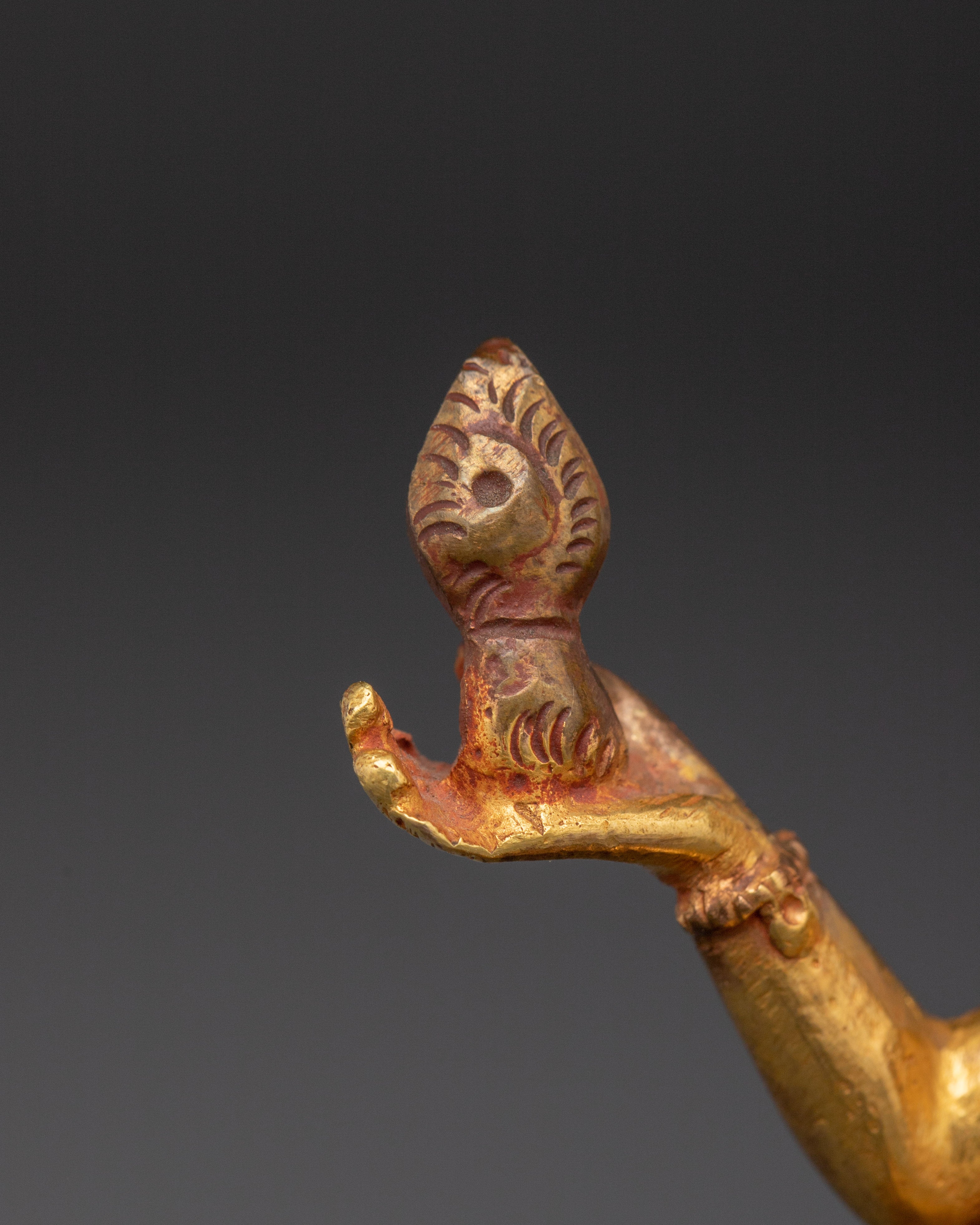 Hindu Wealth Deity Laxmi Figurine | Goddess of Prosperity and Fortune