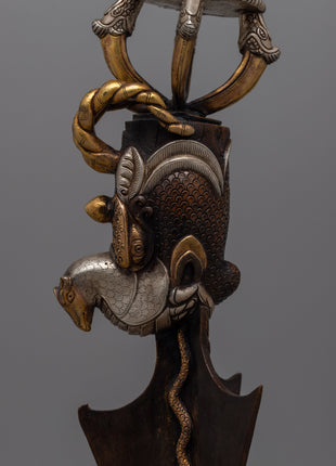 Elegant Tibetan Phurba  |  Ritualistic Tool for Spiritual Practice