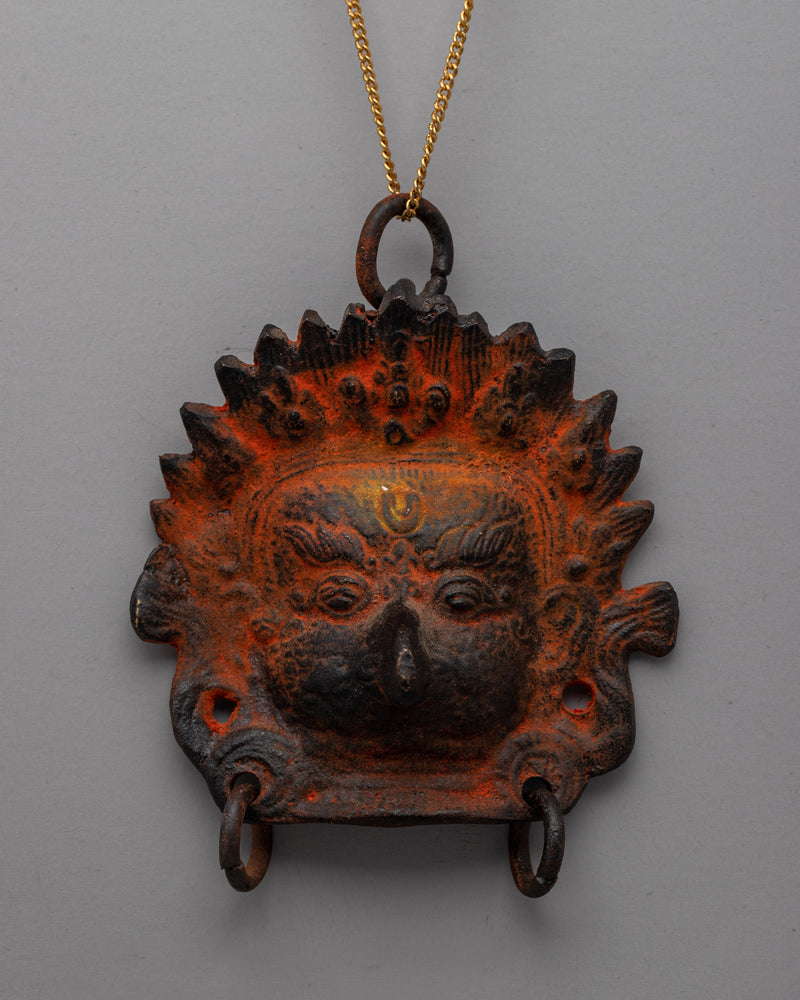 Kala Bhairava Locket | Divine Protector, Destroyer of Evil