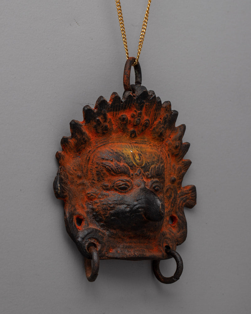 Kala Bhairava Locket | Divine Protector, Destroyer of Evil