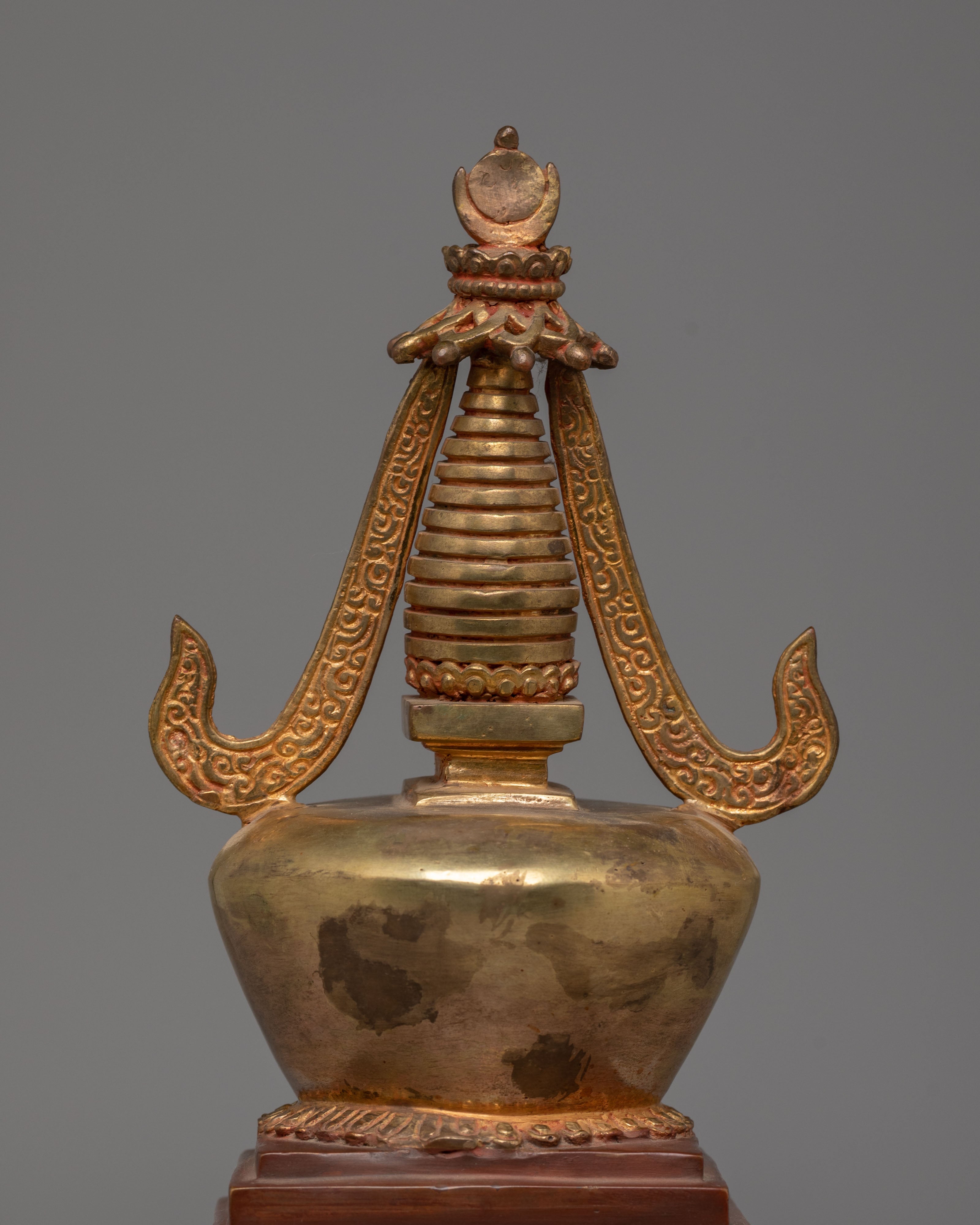 Spiritual Stupa Decor | Buddhist Ritual Artifact