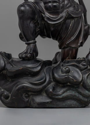 Raijin Thunder God Statue | A Striking Depiction of the Thunder Deity for Your Collection