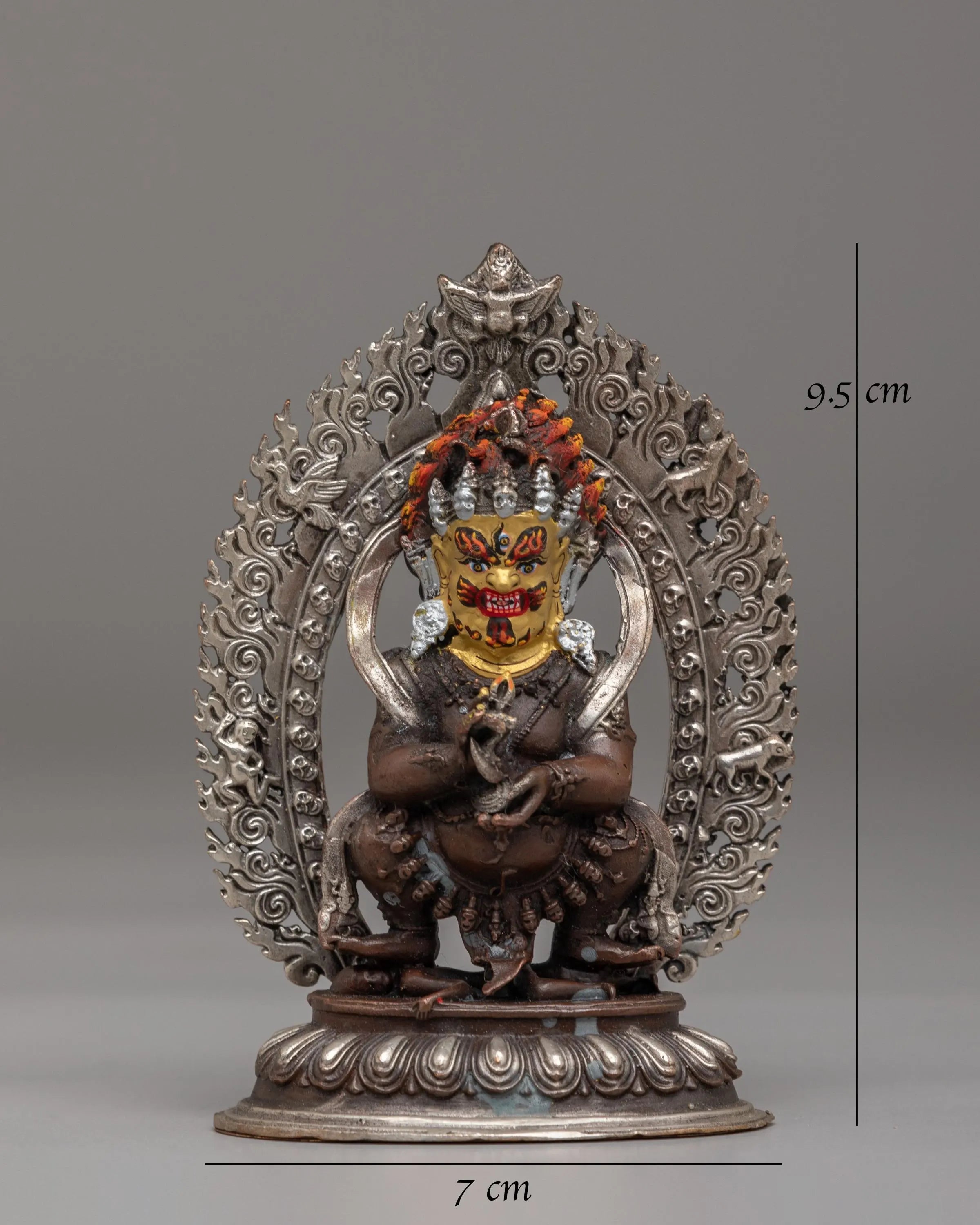 Sacred Mahakala Statue | Himalayan Artwork