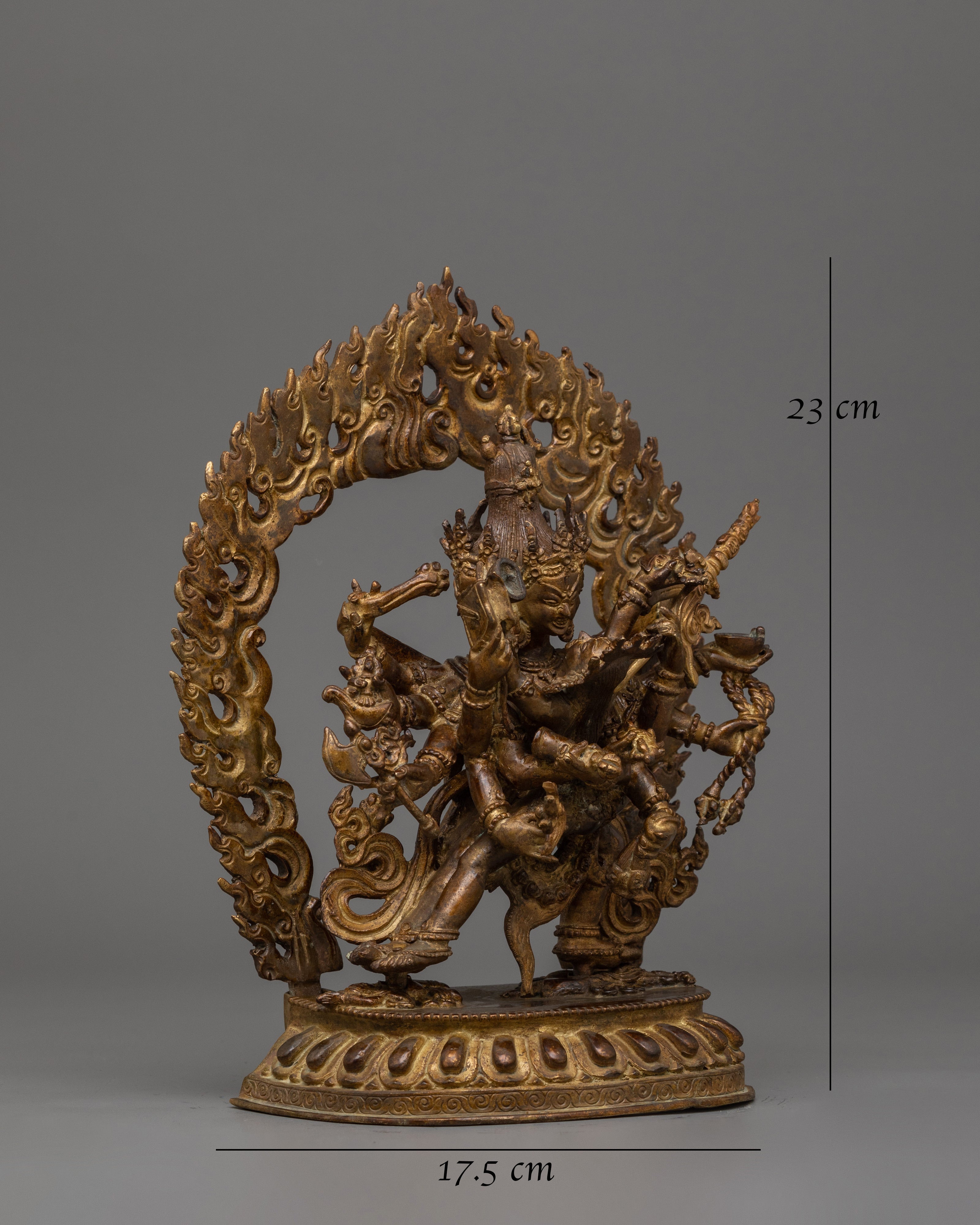 Chakrasambhara With Consort Statue