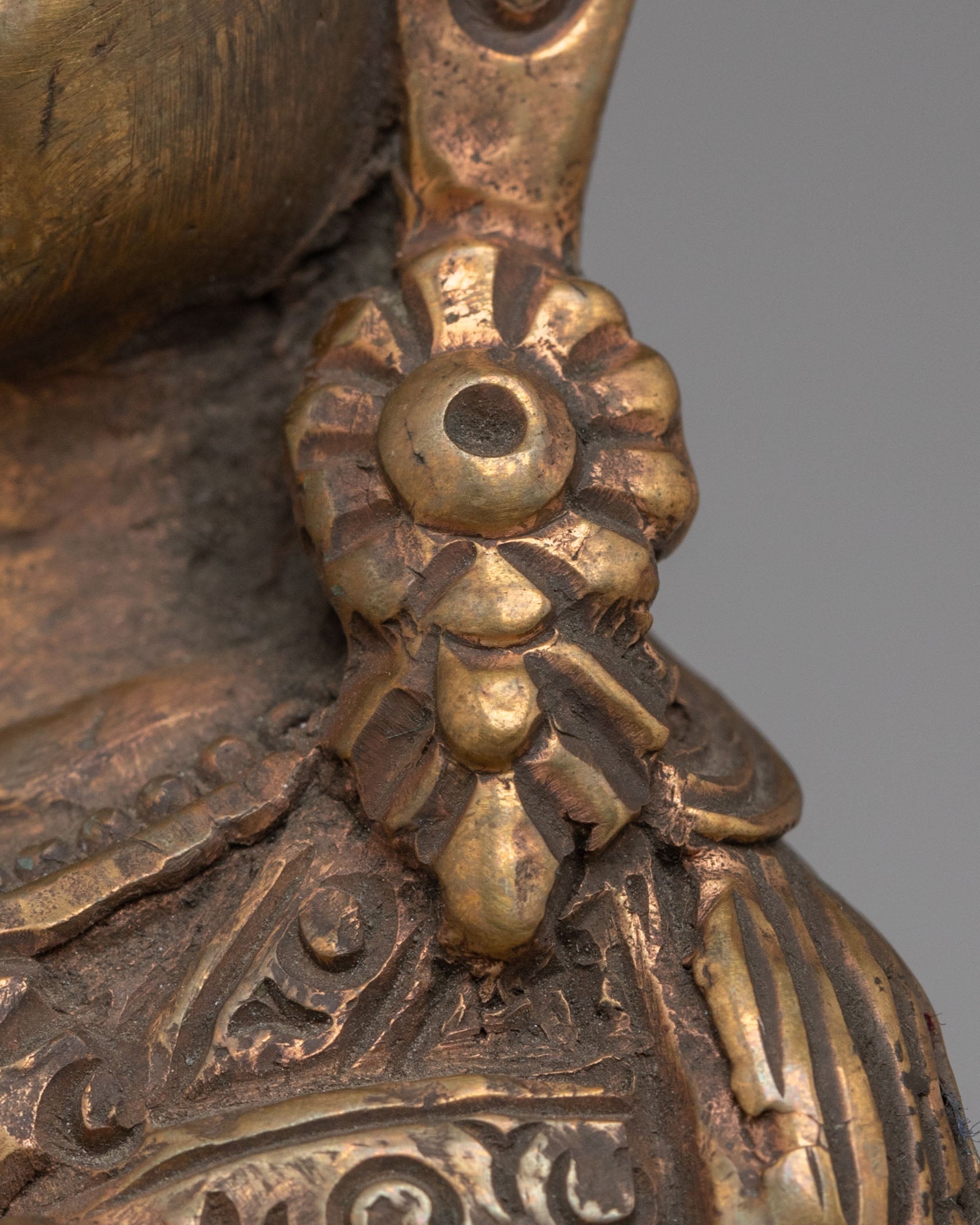 Padmasambhava Altar Statue | Handcrafted Tibetan Buddhist Artwork