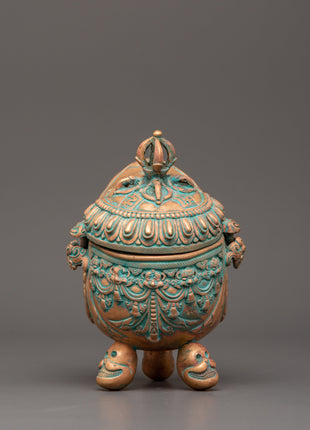 Copper Kapala | Tibetan Ritual Skull Bowl