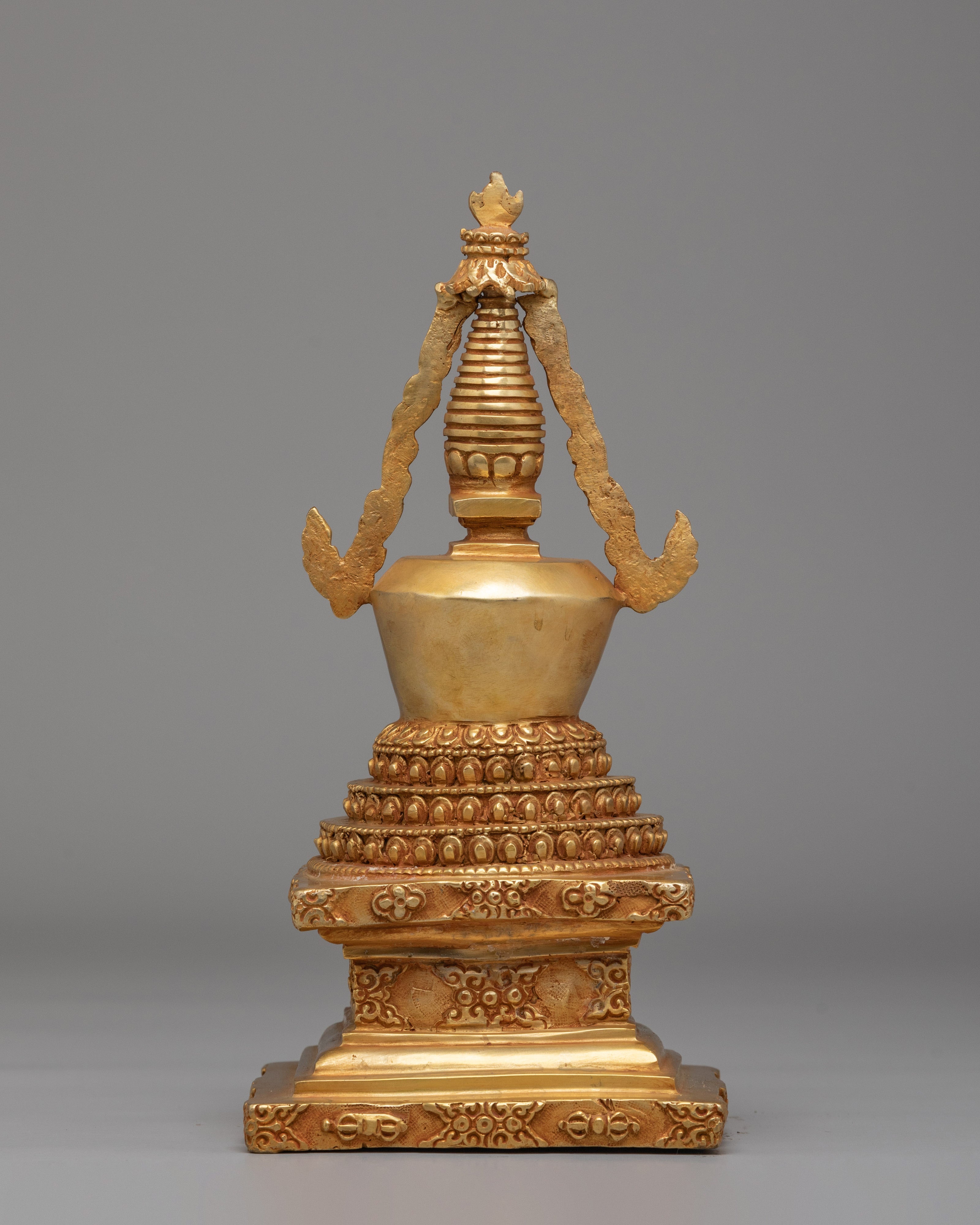 Handmade Tibetan Stupa for Rituals | Sacred Buddhist Altar Decor