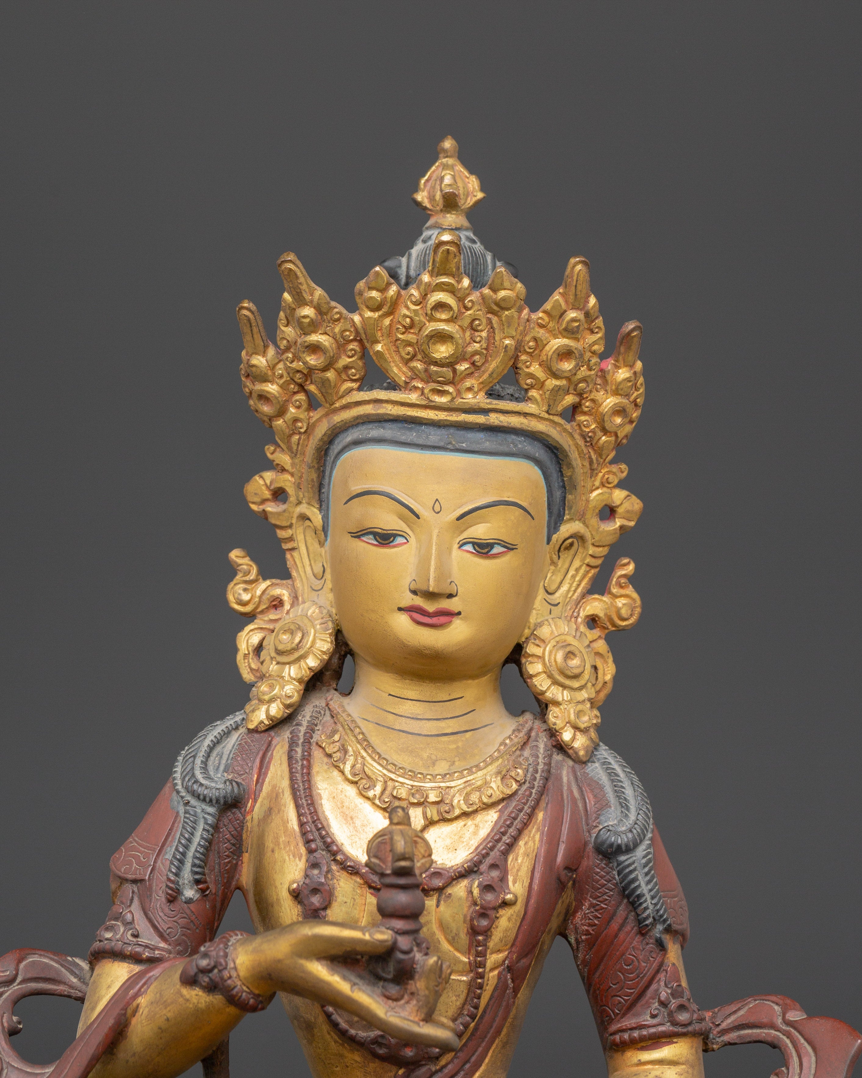 Buddha of Purification Vajrasattva Sculpture | Buddhist Copper Statue