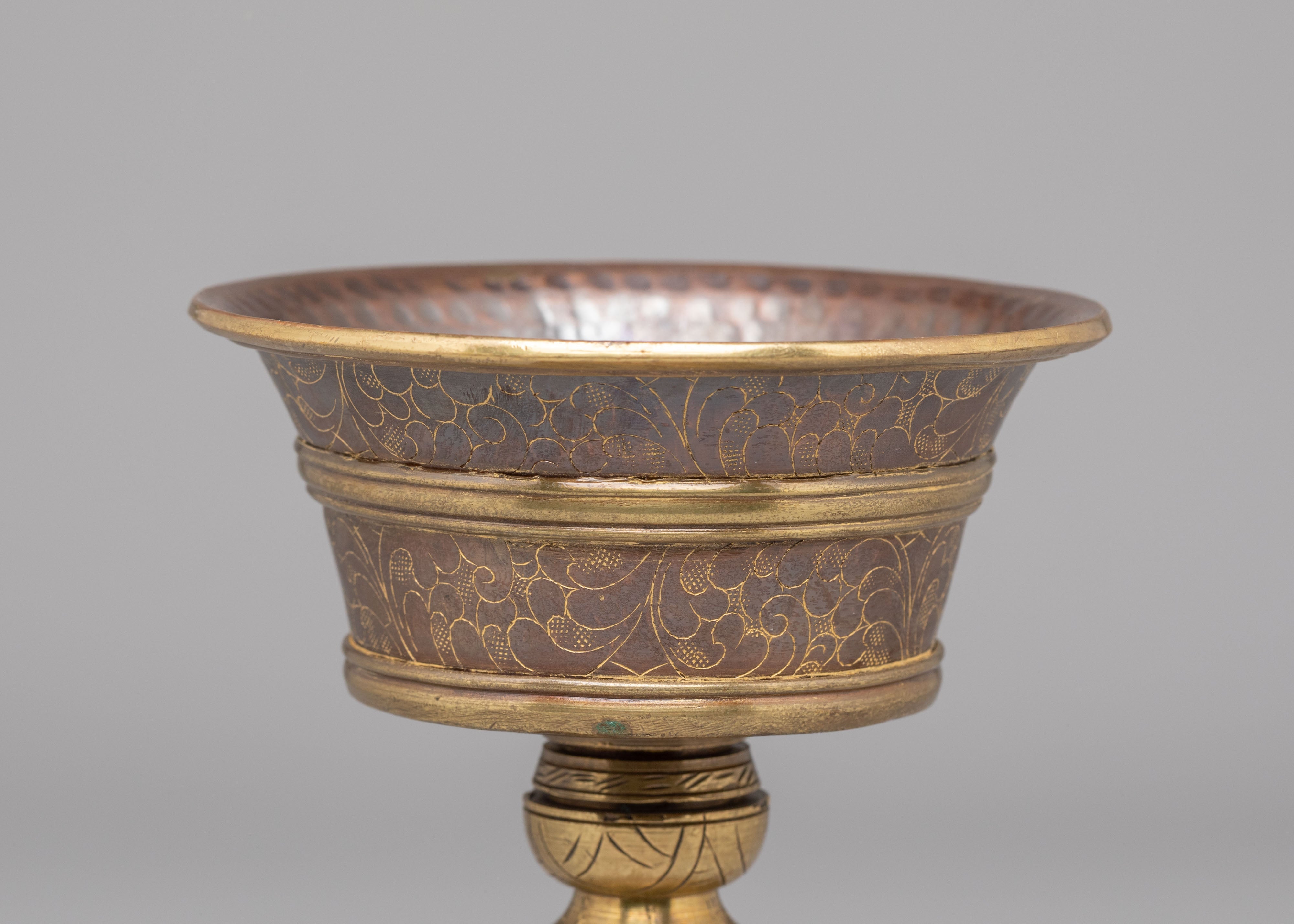 Sacred Buddhist Flame Butter Lamp | Offerings for Meditation and Altar Decor