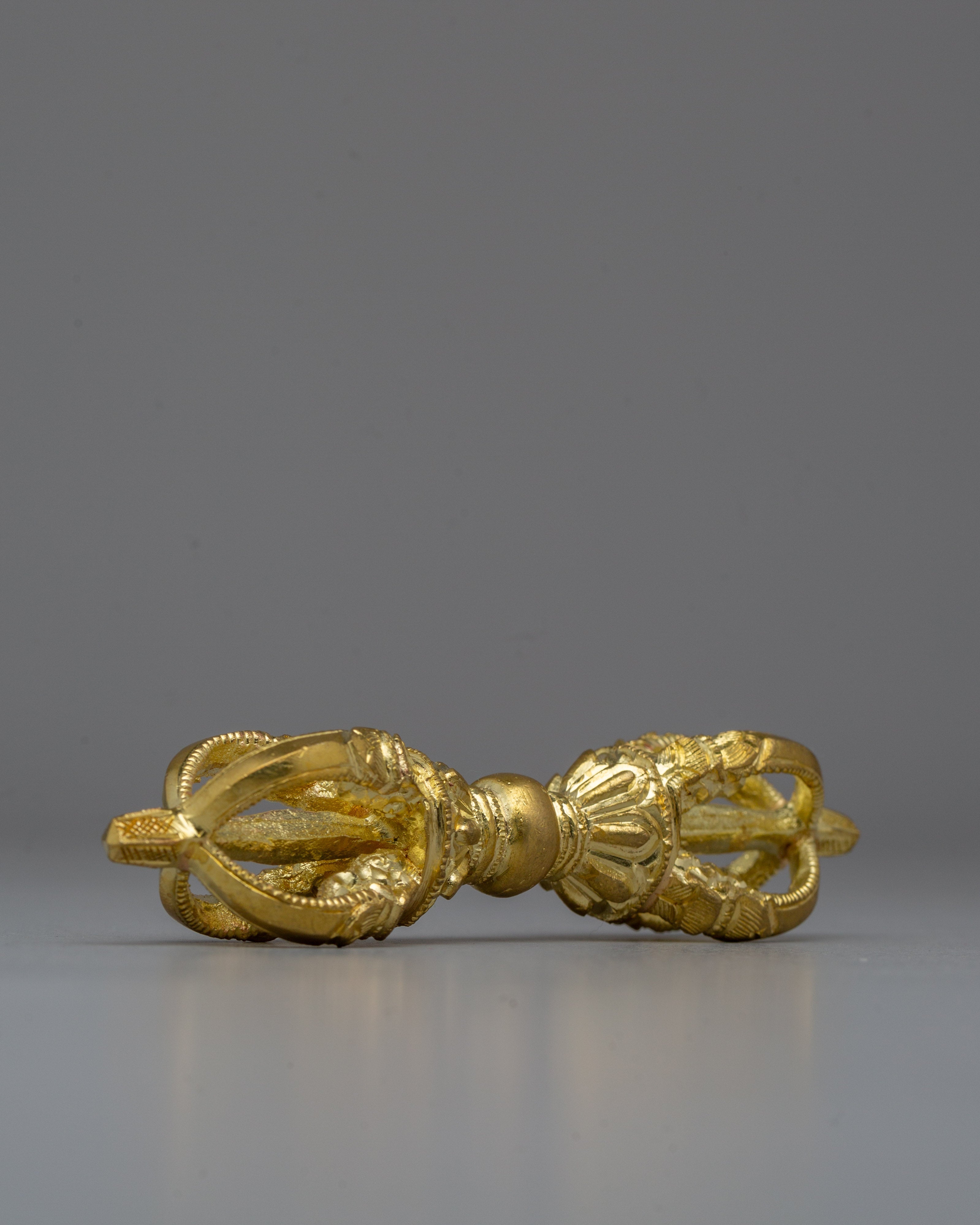 Tibetan Bell and Vajra Set | Handcrafted Buddhist Ritual Tools