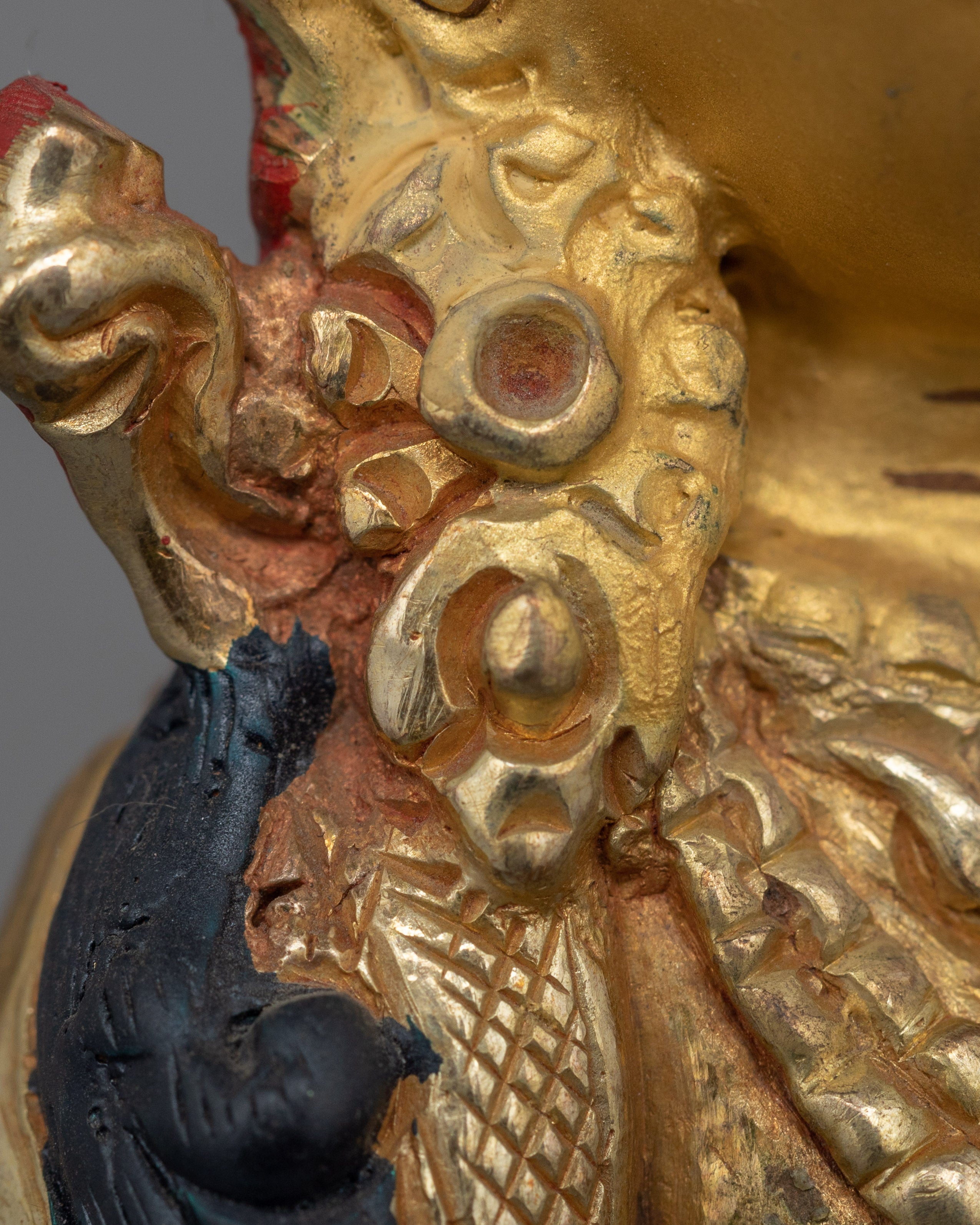 Guru Rinpoche with Beautiful Consort | A Divine Union of Wisdom and Compassion