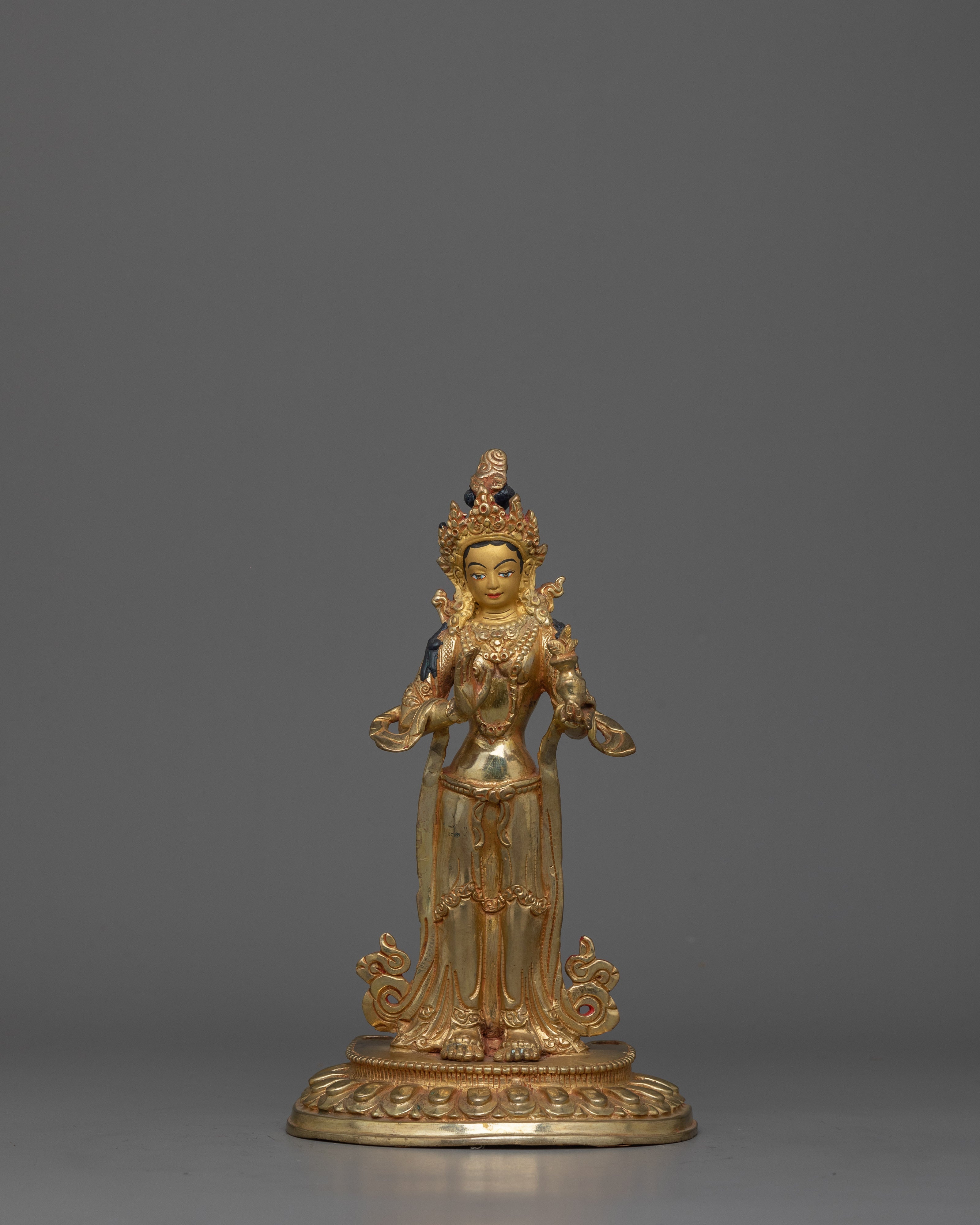 Guru Rinpoche with Beautiful Consort | A Divine Union of Wisdom and Compassion