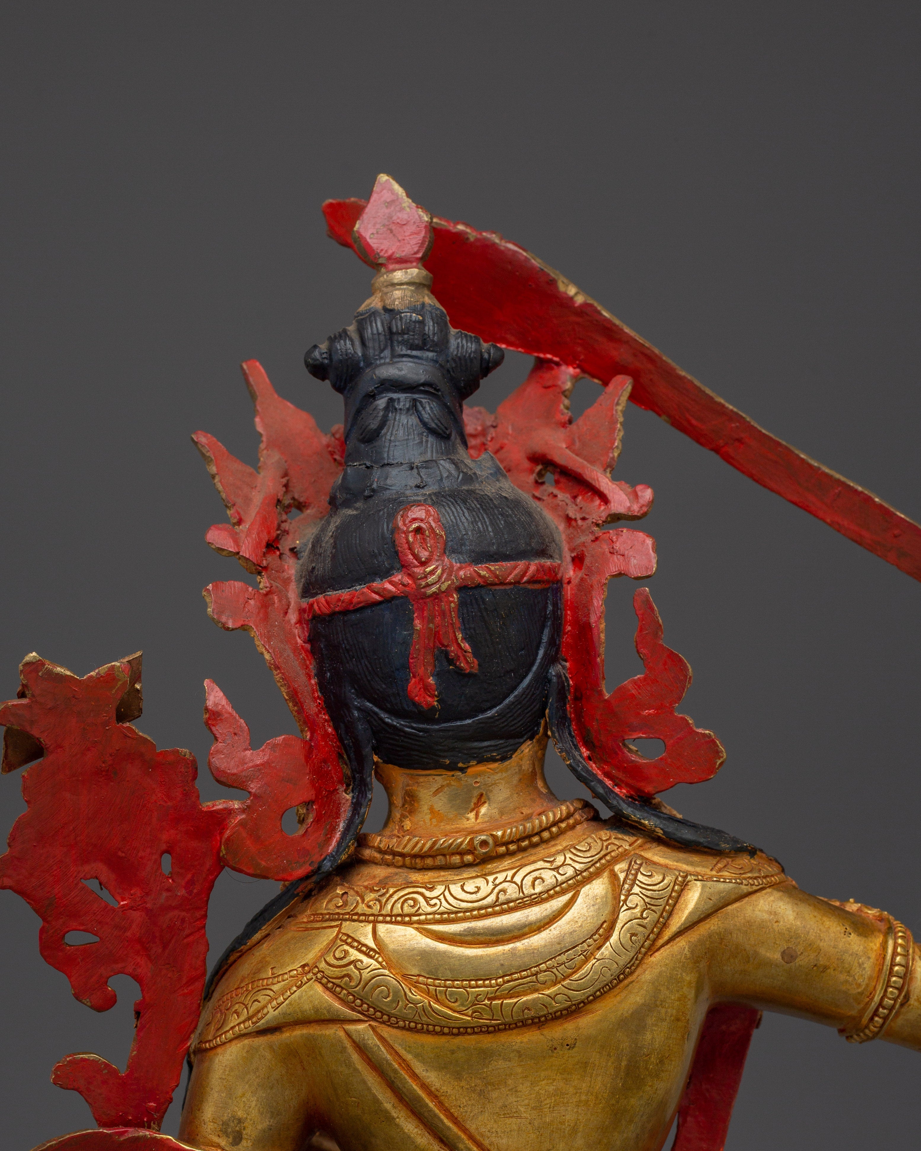 Manjushri Statue Buddha of Wisdom and Knowledge | Ideal for Meditation, or Sacred Space