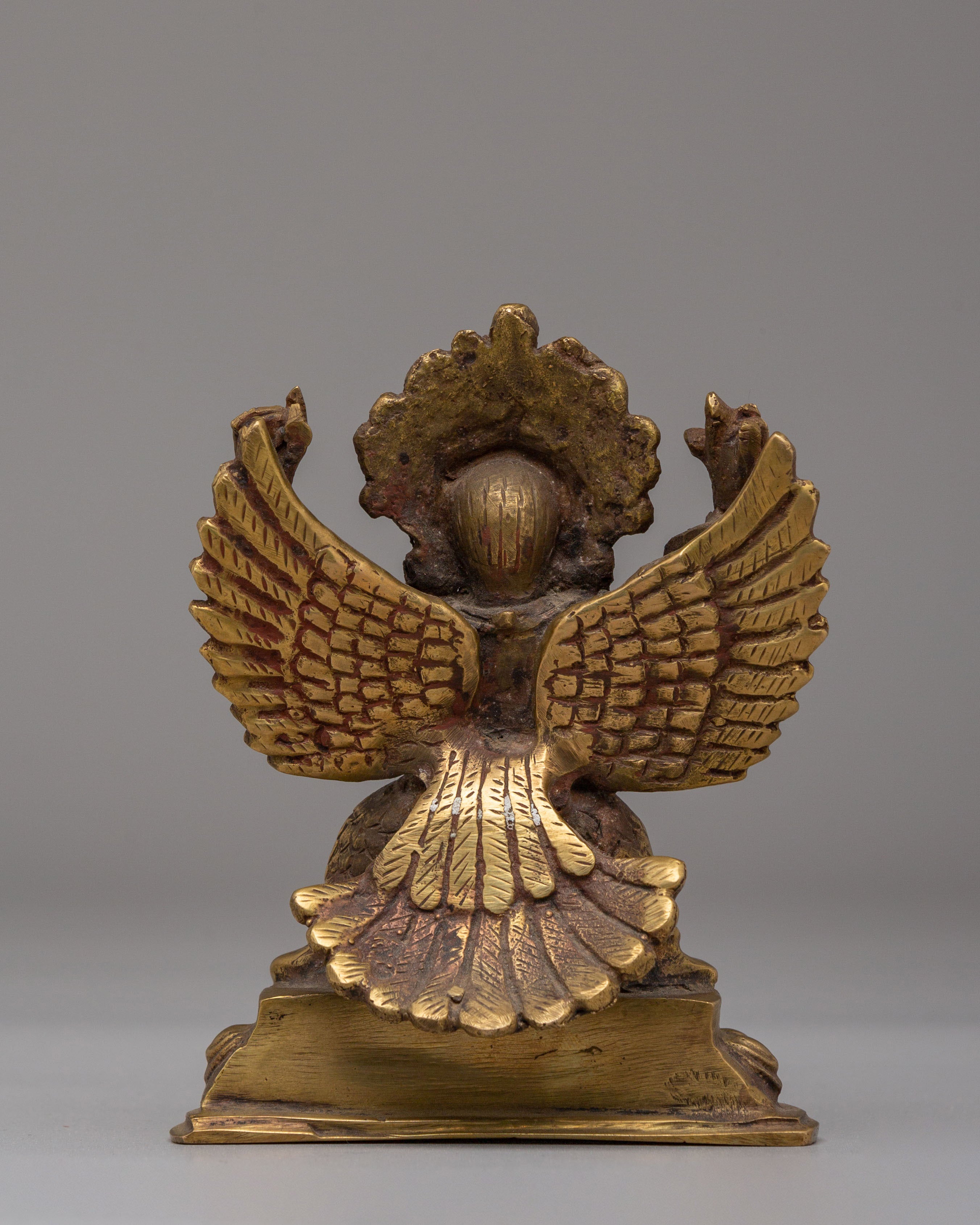 Himalayan Garuda Statue for Shrine | Handcrafted Spiritual Decor