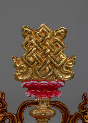Buddhist Eight Auspicious Symbols Set | Sacred Symbols of Good Fortune