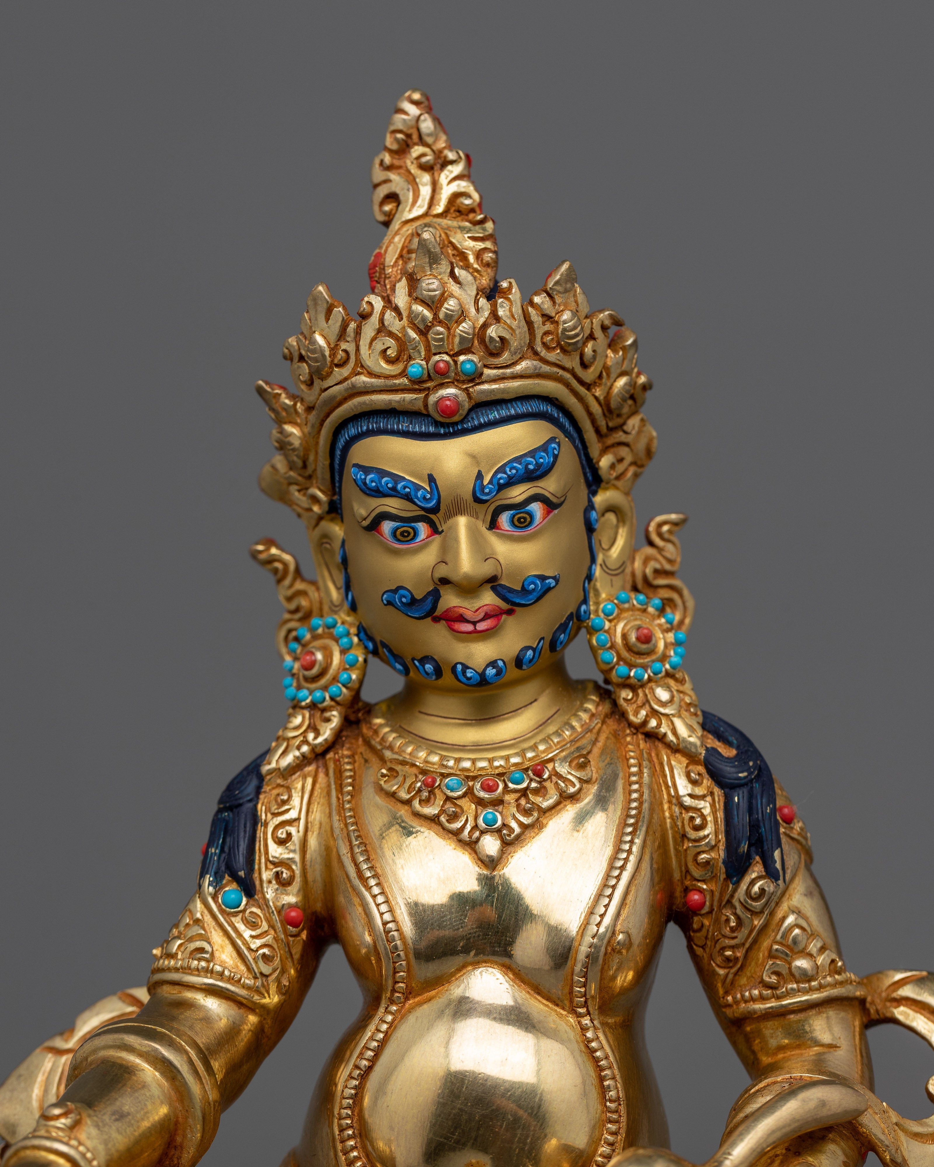 Dzambhala Wealth Deity Statue | God of Fortune